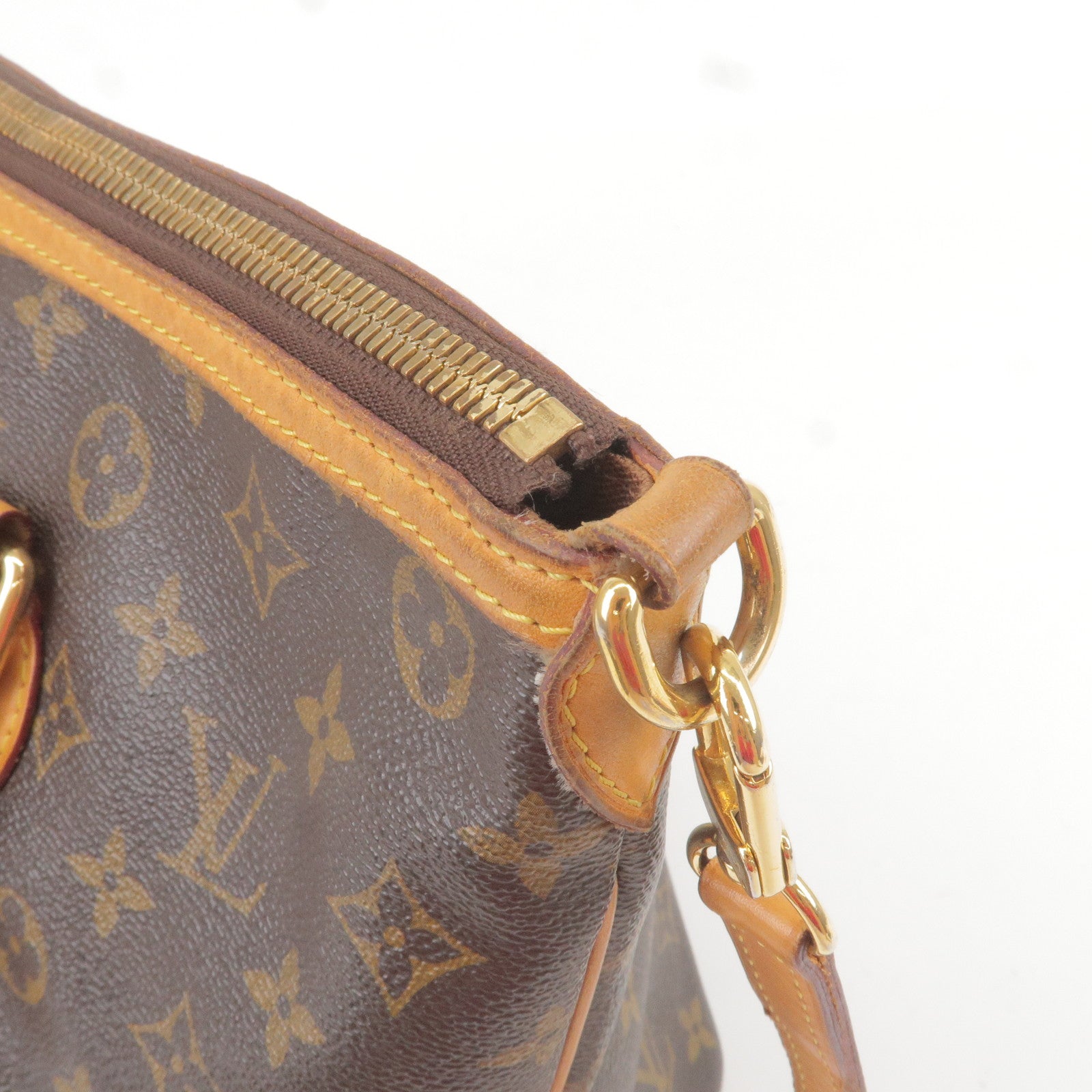 Louis Vuitton Monogram Palermo PM Shoulder Tote Bag