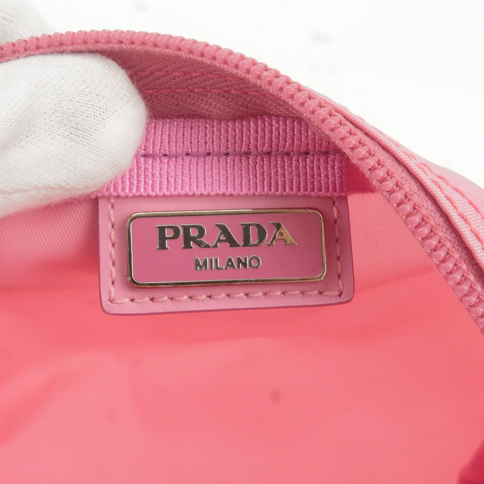 Prada Tessuto Red Nylon Cargo Mini Pouch on Lanyard Neck Bag