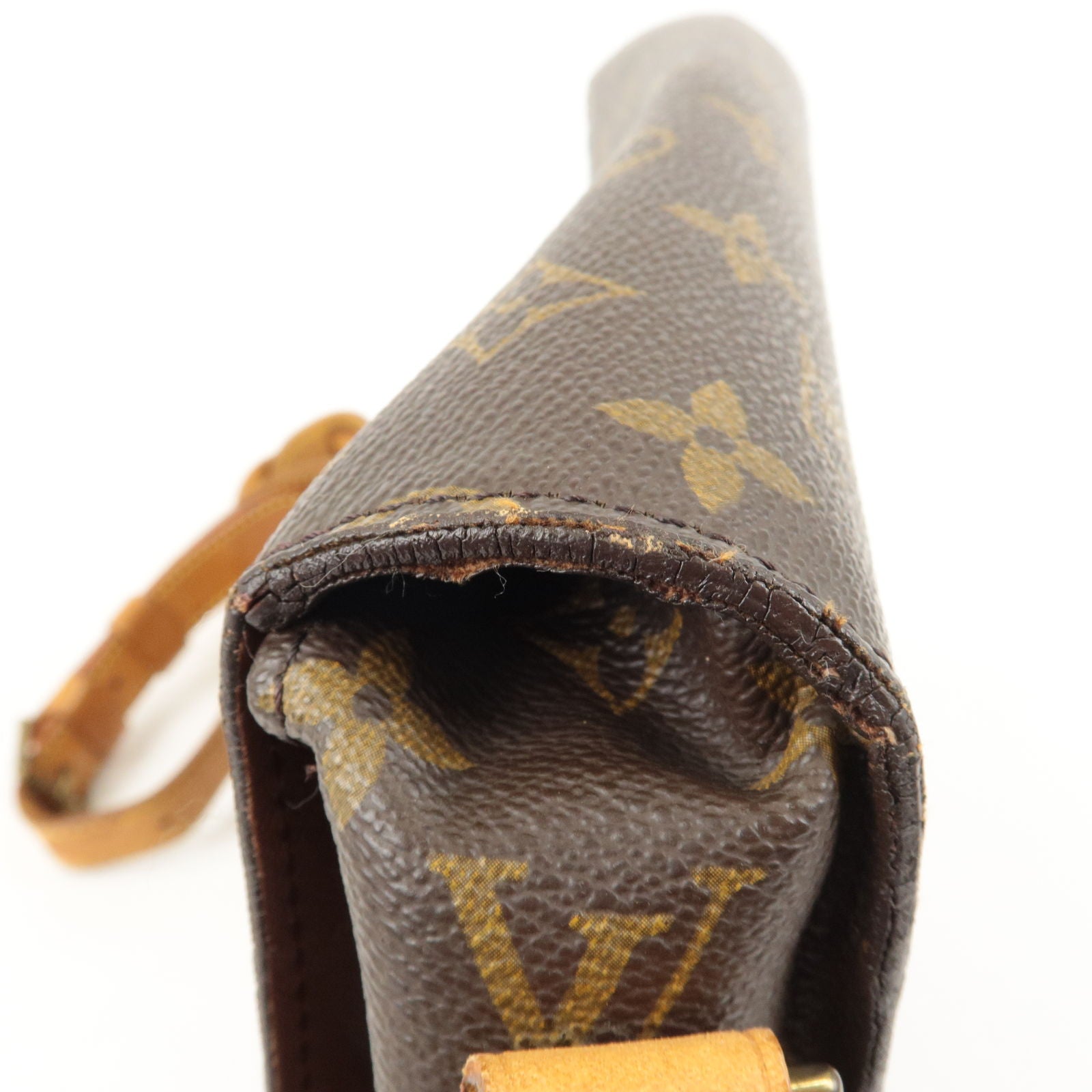 Louis Vuitton Vintage Monogram Mini Noe Shoulder Bag 1980S Brown