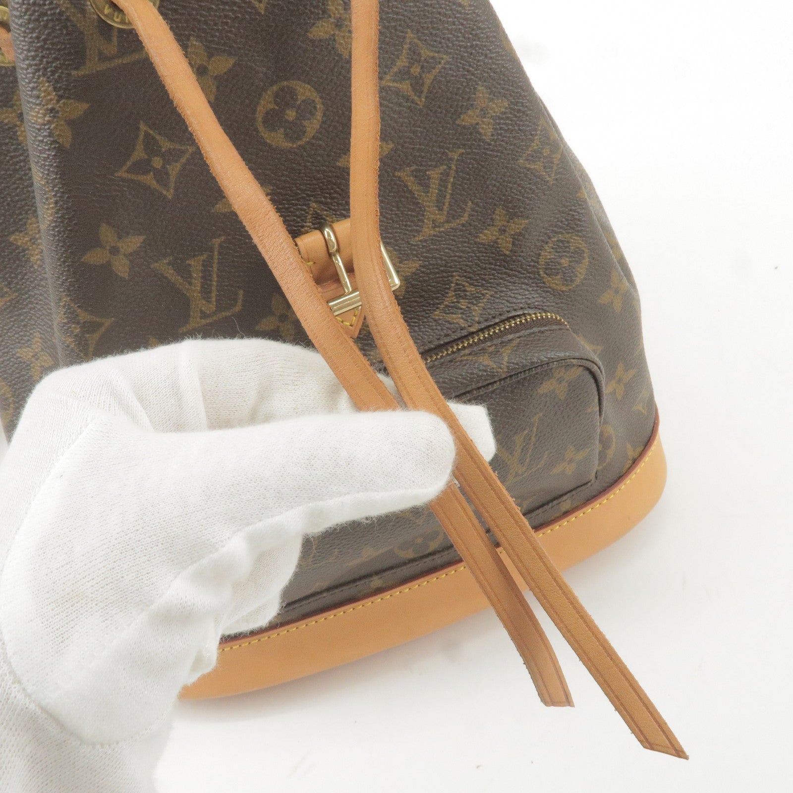 Louis Vuitton Monogram Montsouris MM M51136 Bag Backpack Free Shipping [Used]