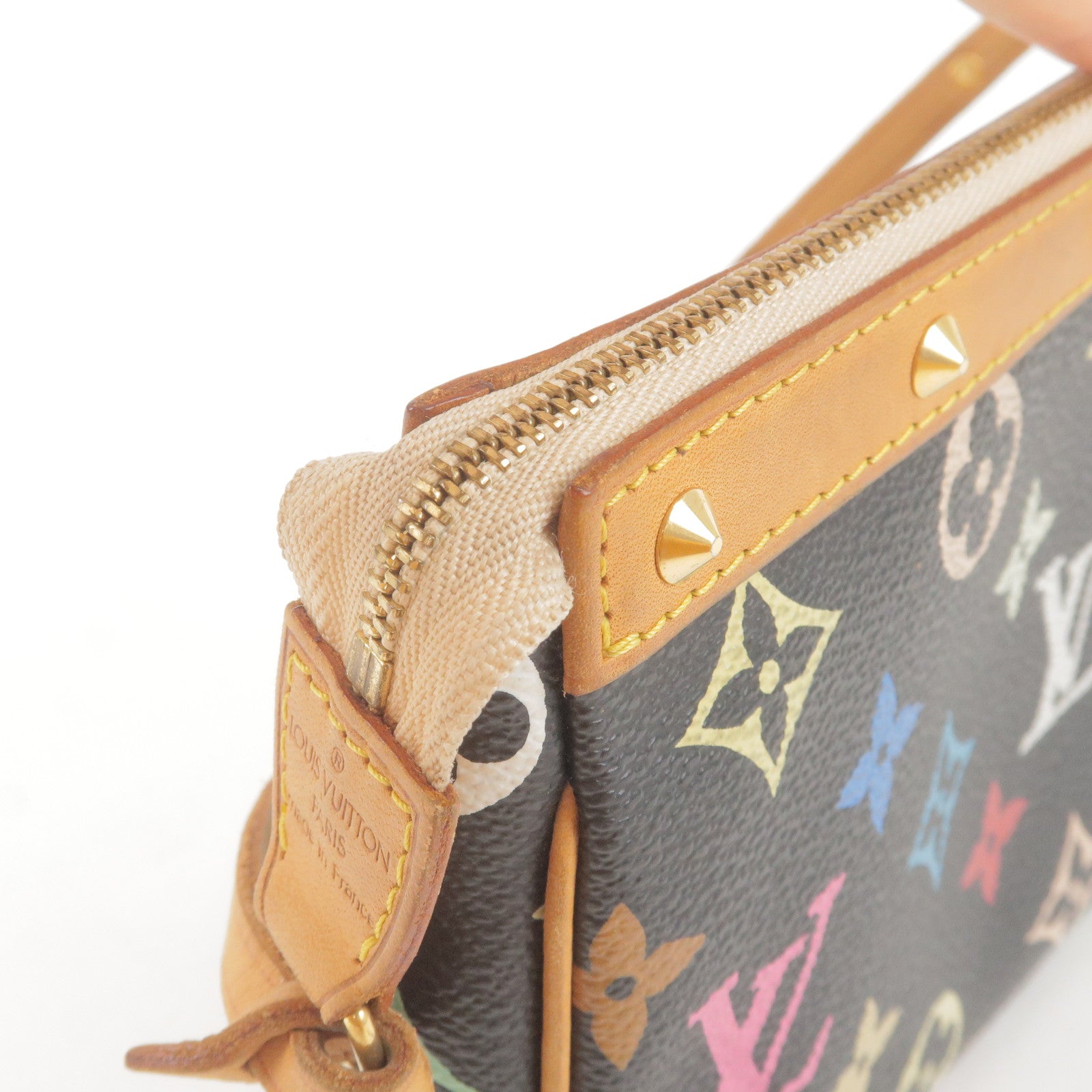 2010 Louis Vuitton Boulogne Handbag in Multicolor Monogram For