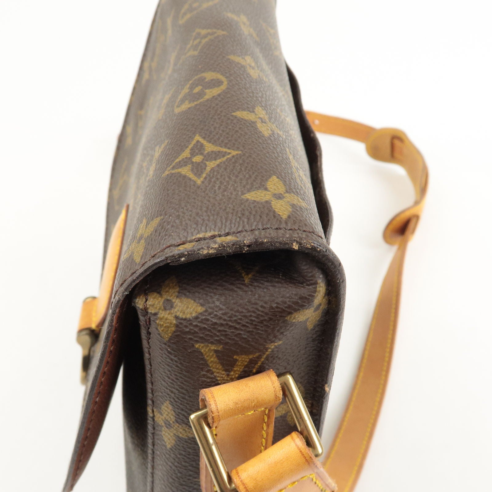 Bum bag / sac ceinture cloth handbag Louis Vuitton Black in Cloth - 18630409
