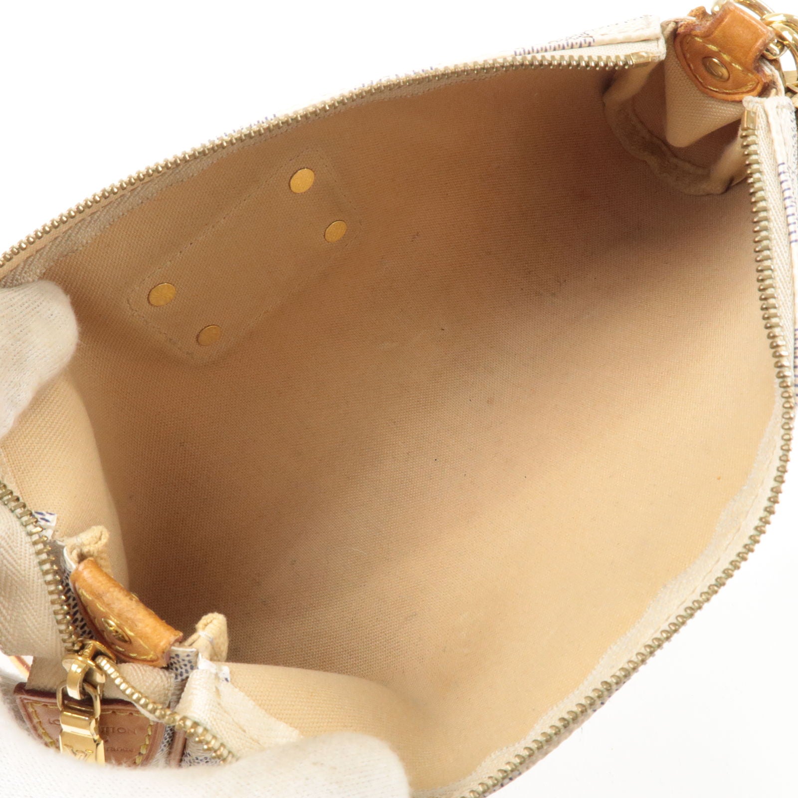 Pre-owned Louis Vuitton Twist Belt Wallet On Chain Leather Crossbody Bag In  Blue