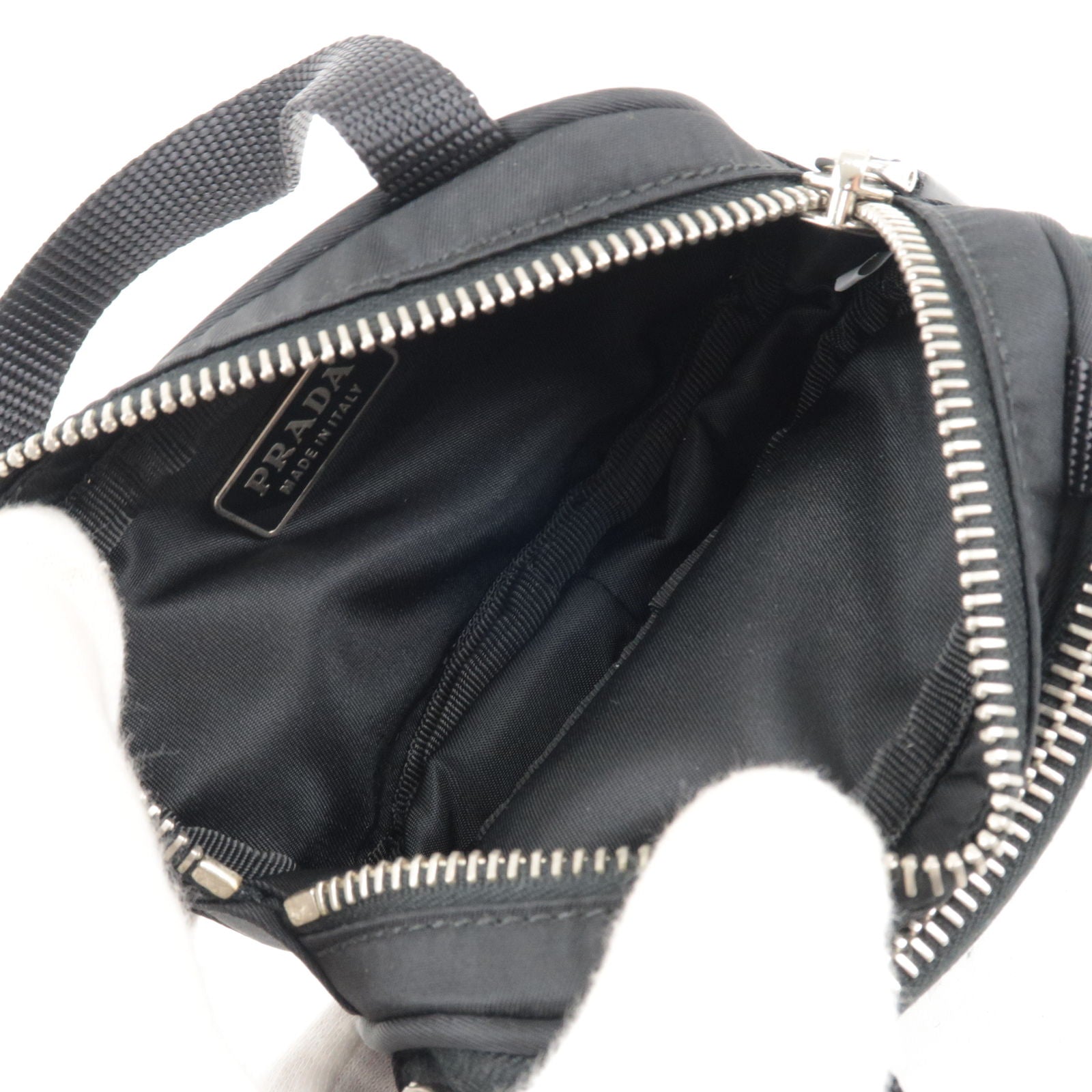 Black Patent Leather Fran Logo Plaque Tote Bag