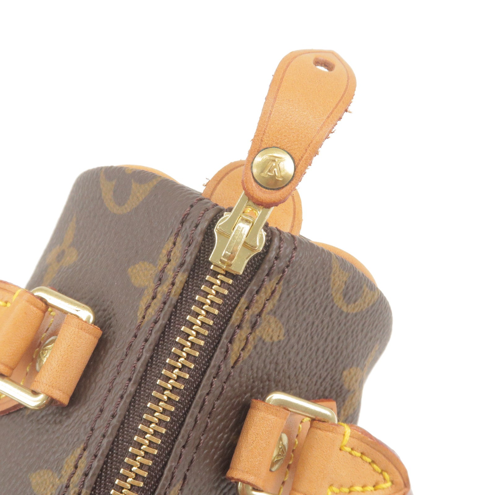 Louis Vuitton Monogram Mini Speedy With Strap Shoulder Bag M41534