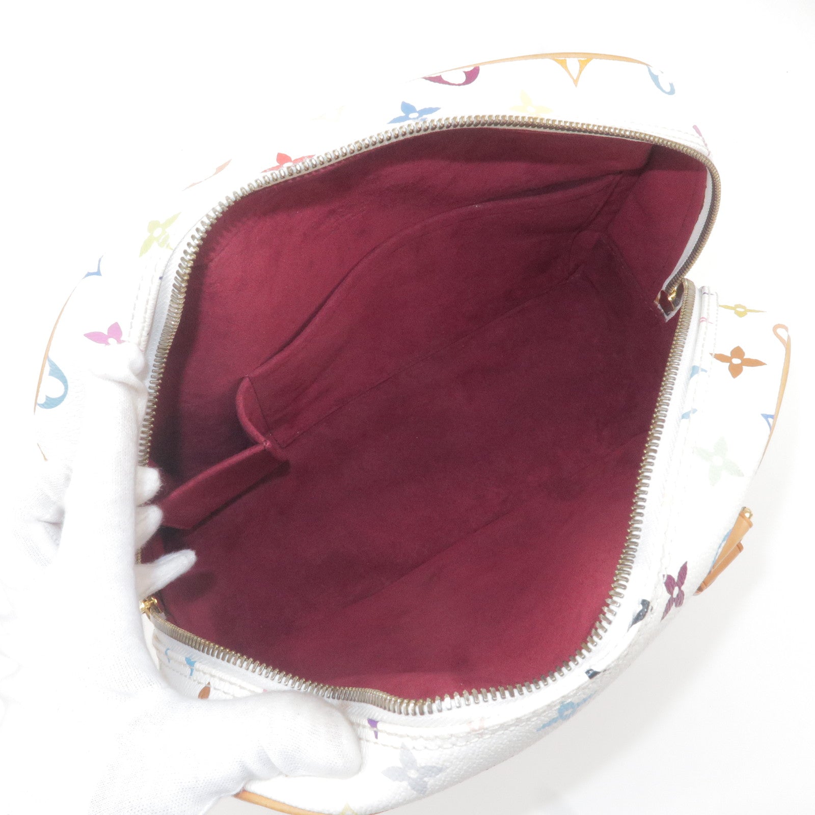 Naviglio leather satchel Louis Vuitton Multicolour in Leather