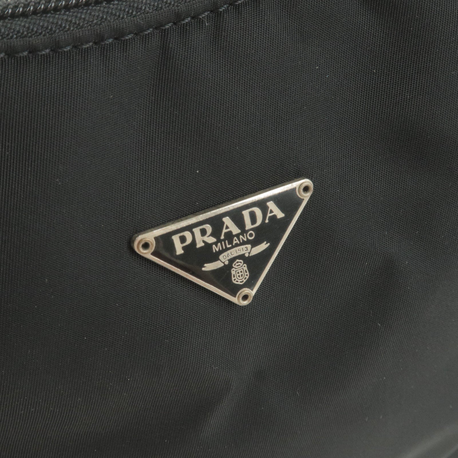 PRADA - Purse - Logo - prada active sunglasses - ep_vintage luxury Store -  Pouch - Nylon - NERO - Hand - Black – dct - Bag