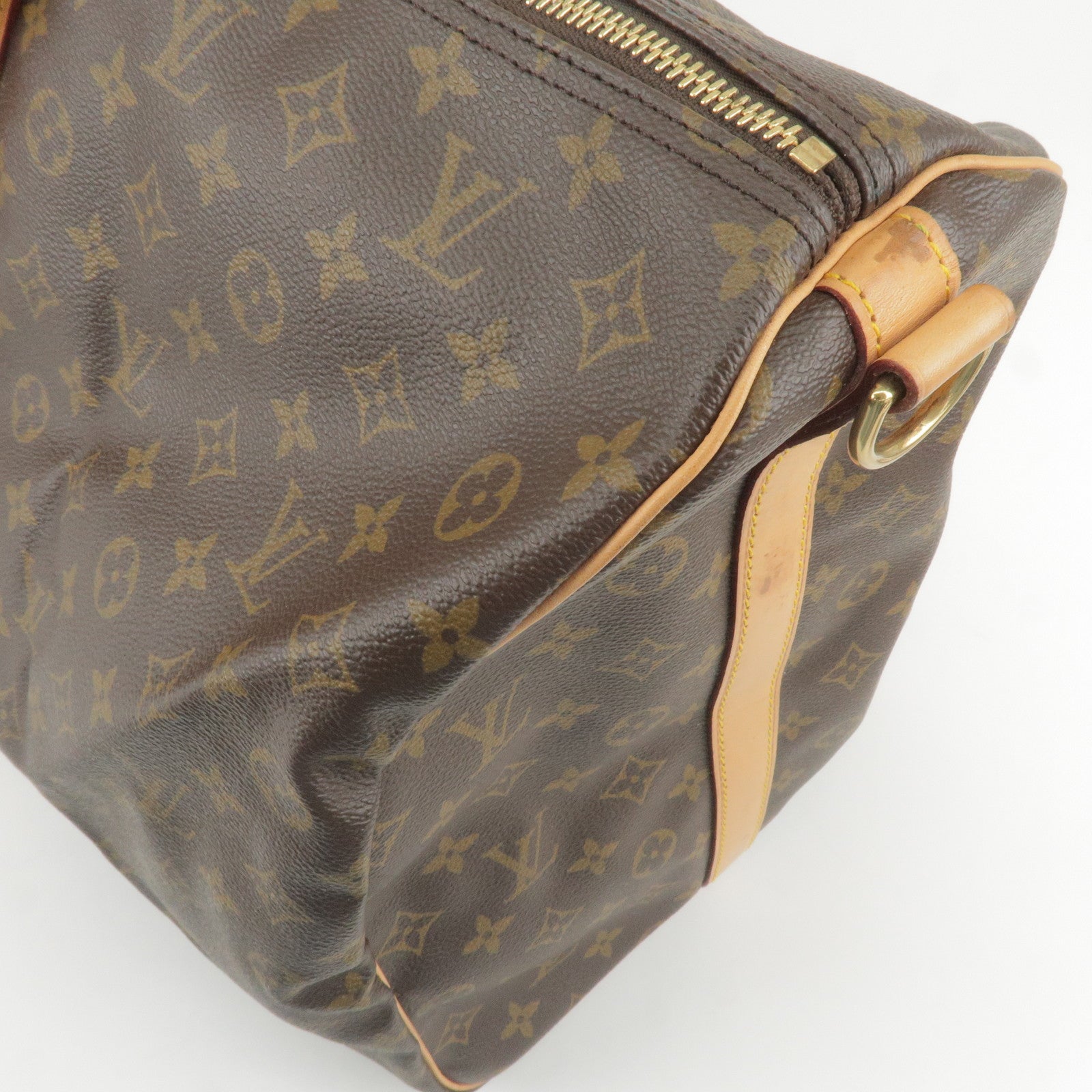 Louis Vuitton Vintage Black Monogram Toile Mahina Denim