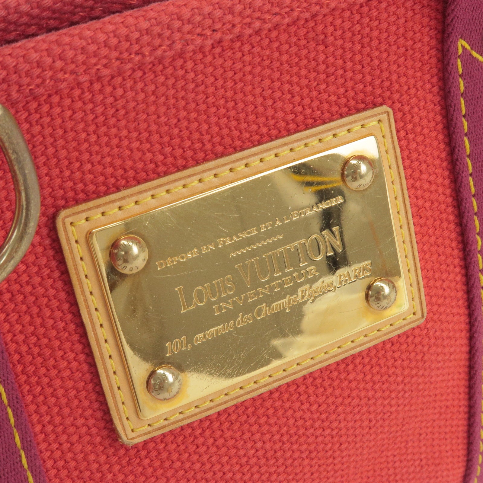 PM - Louis - Red - Hand - Antigua - M40037 – Louis Vuitton and
