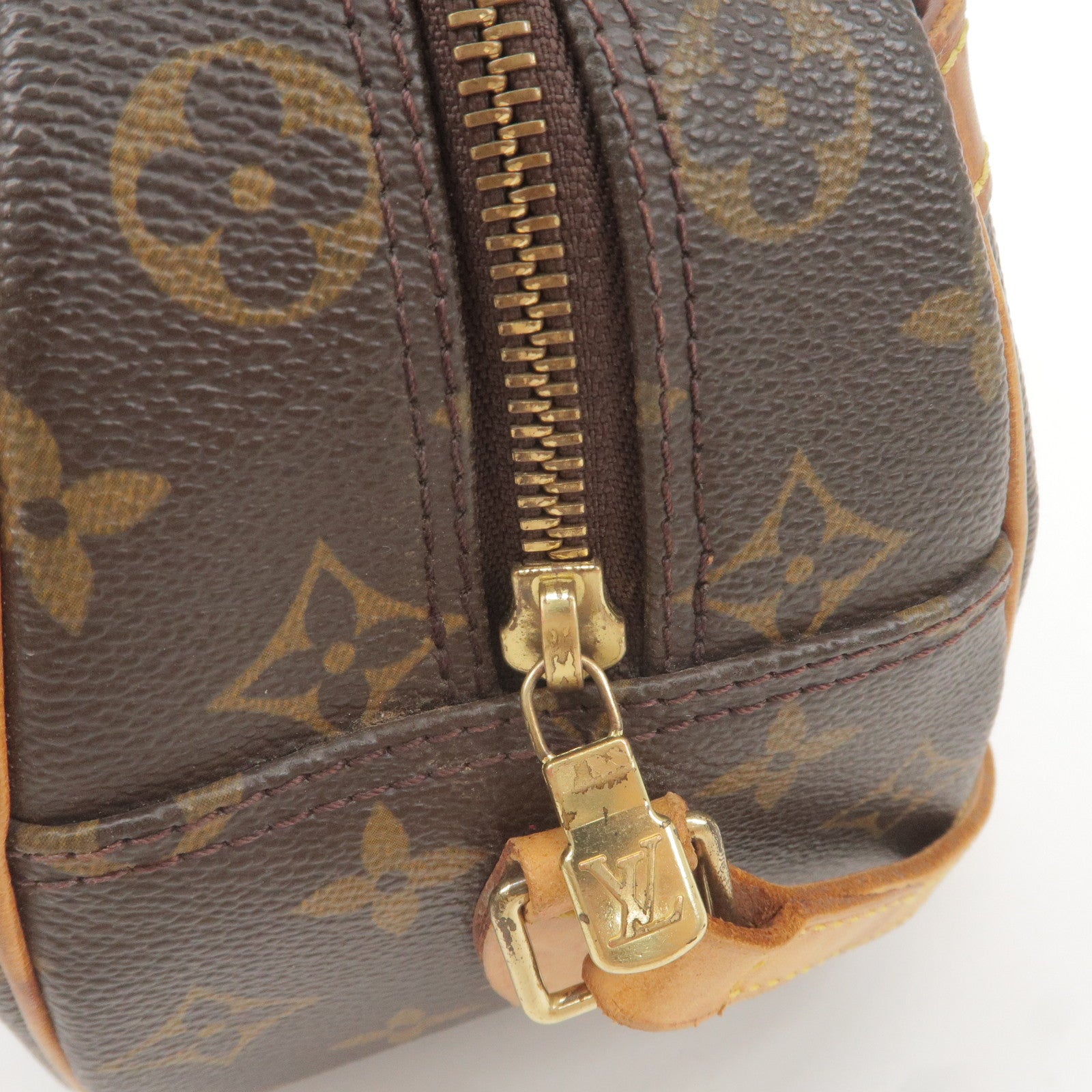 LOUIS VUITTON M41108 SPEEDY 30 MONOGRAM CANVAS NON STRAP BOWLING HANDBAG