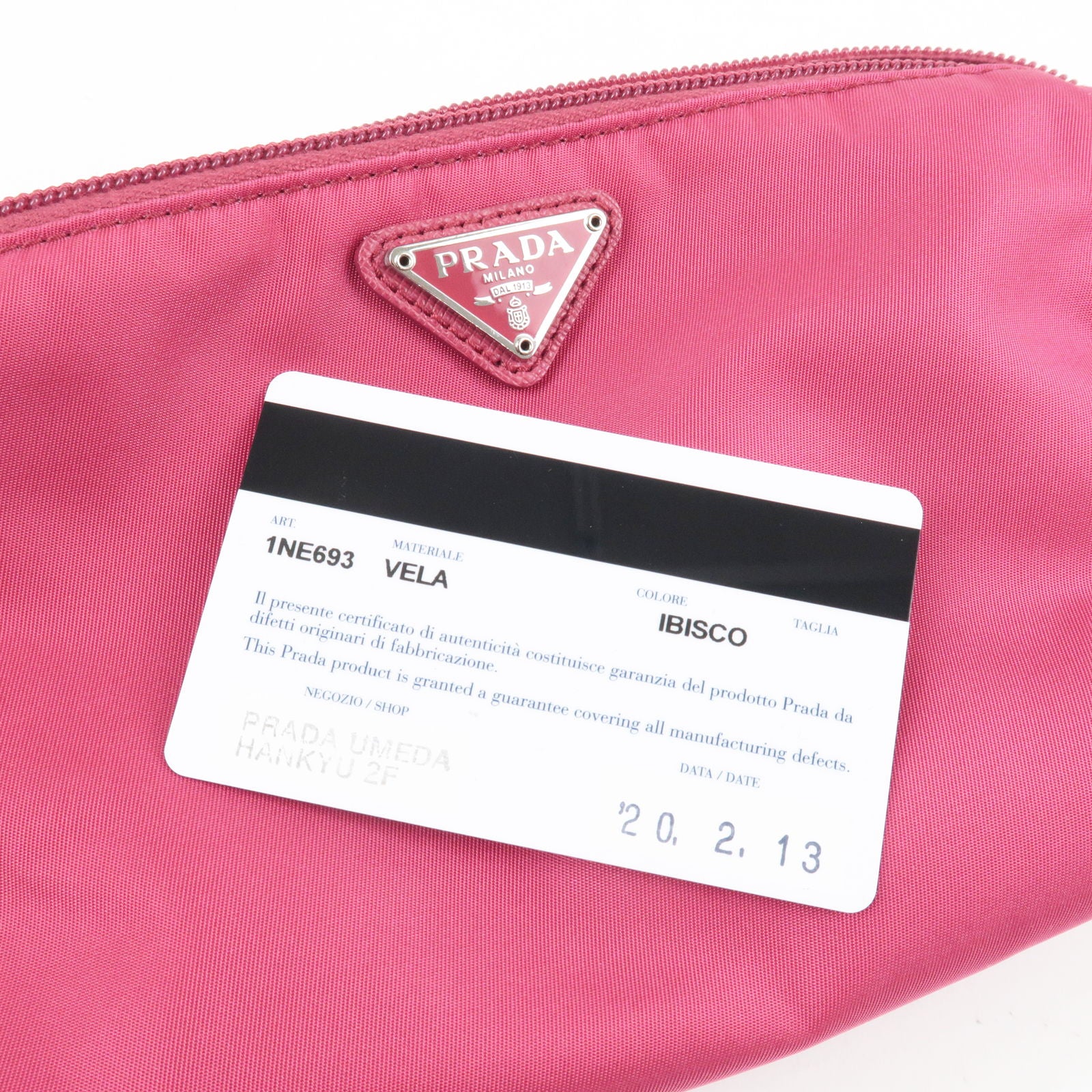 Prada Leather logo-detail Card Holder - Pink