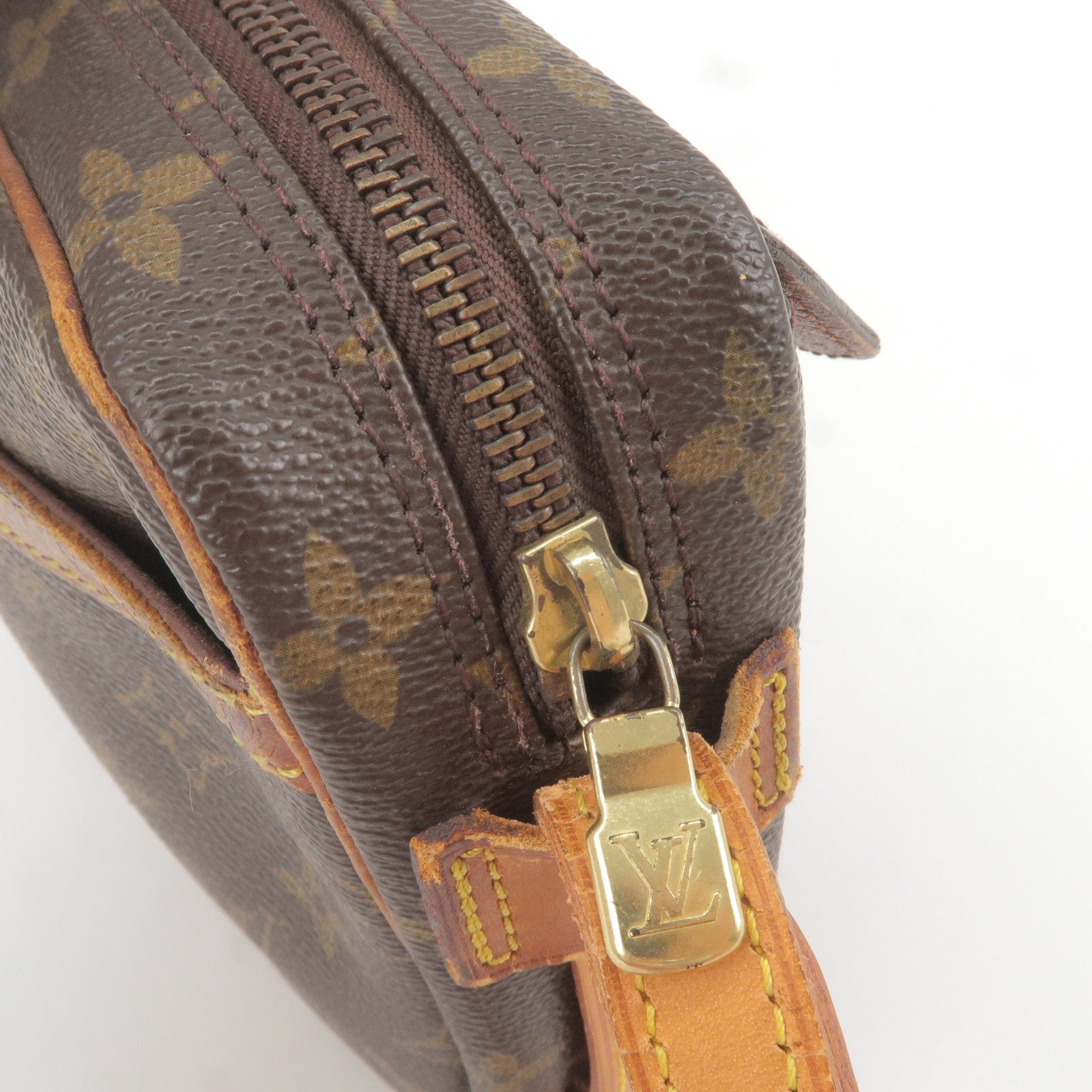 Authentic Louis Vuitton Monogram Jeune Fille MM Shoulder Bag M51226 Used  F/S