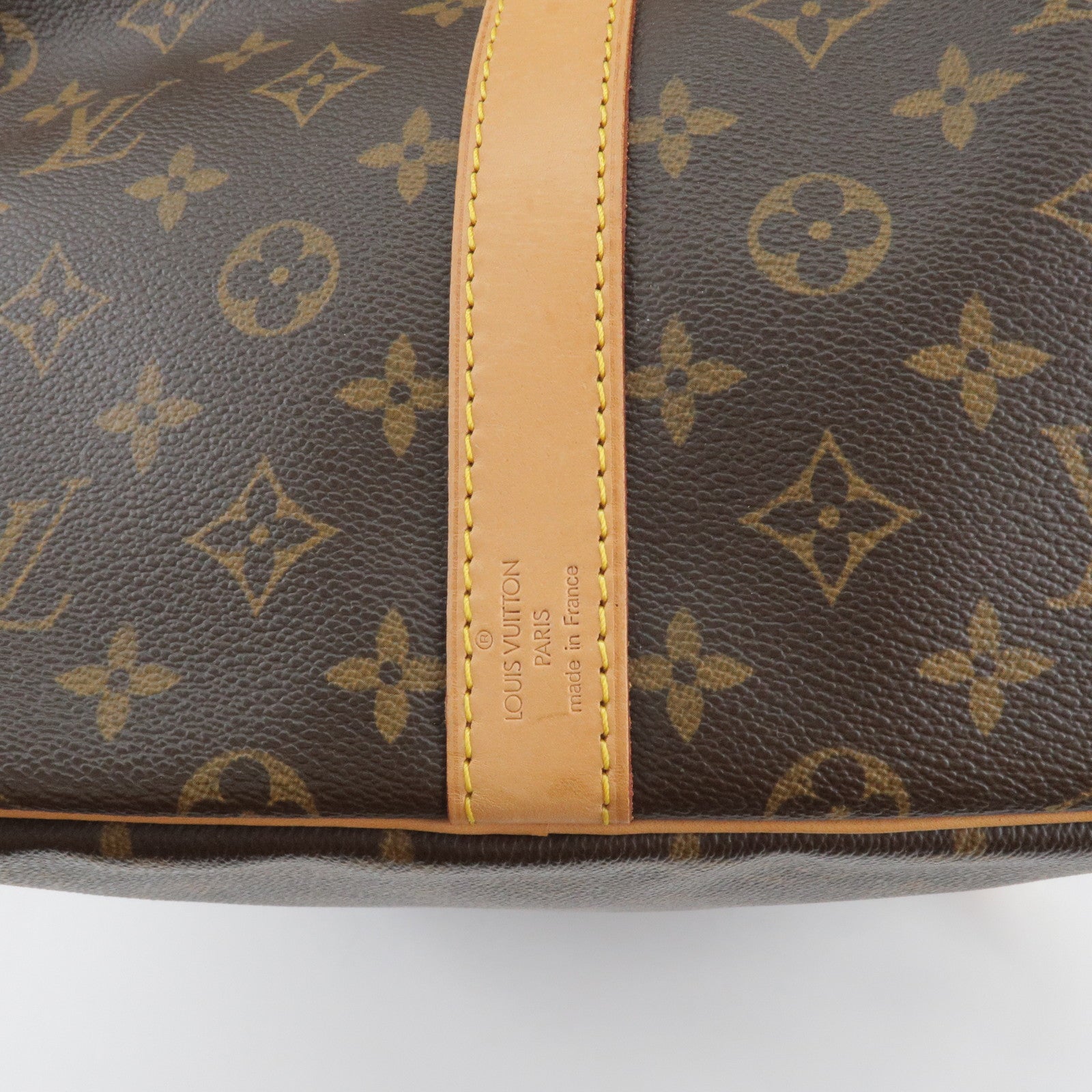 Keep - Vuitton - M41412 – louis vuitton keepall 50 brown coated canvas -  Louis - Louis Vuitton 1980s pre-owned Bucket PM shoulder bag - Bag - 60 -  Monogram - Bandouliere - All