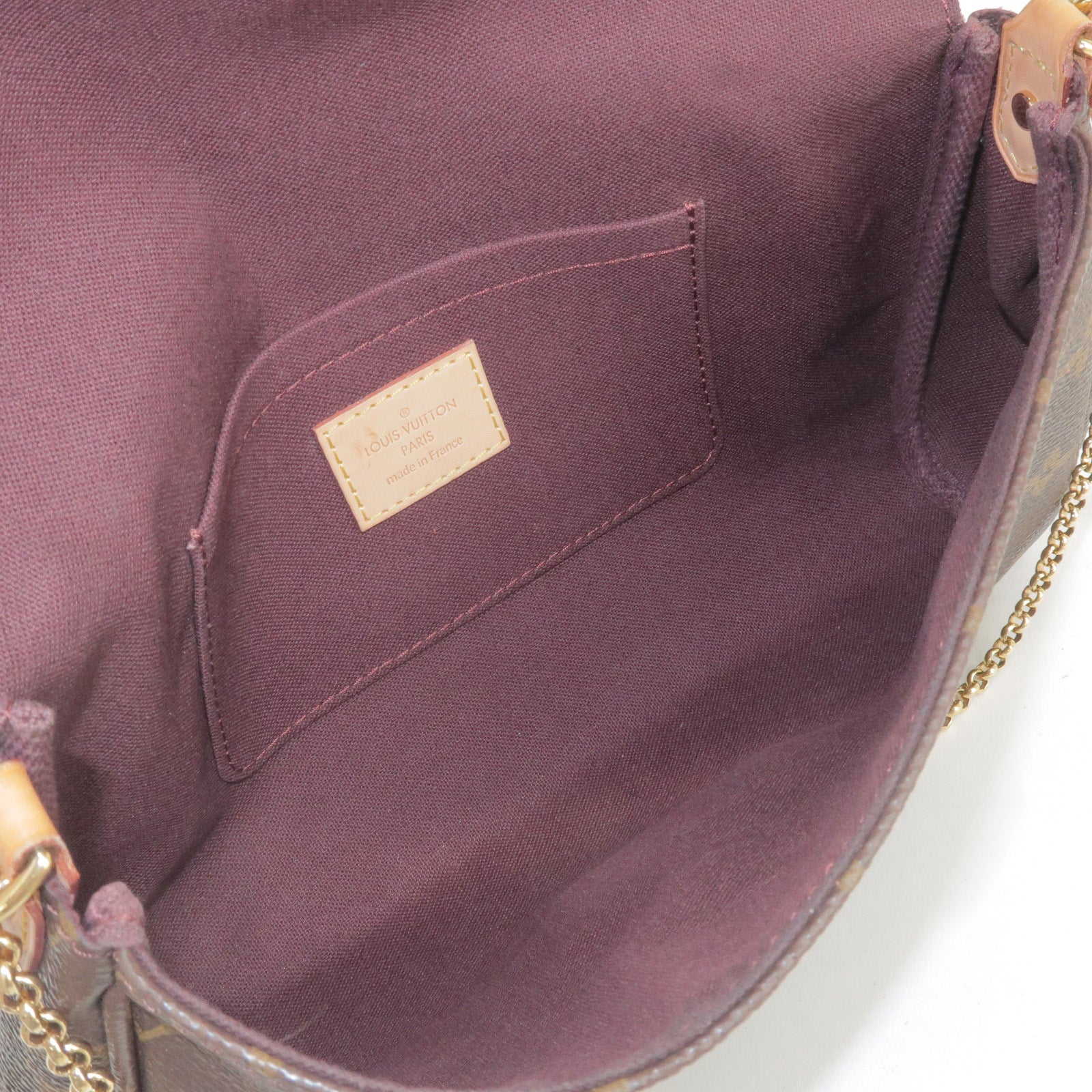 louis vuitton pre-loved purple monogram canvas