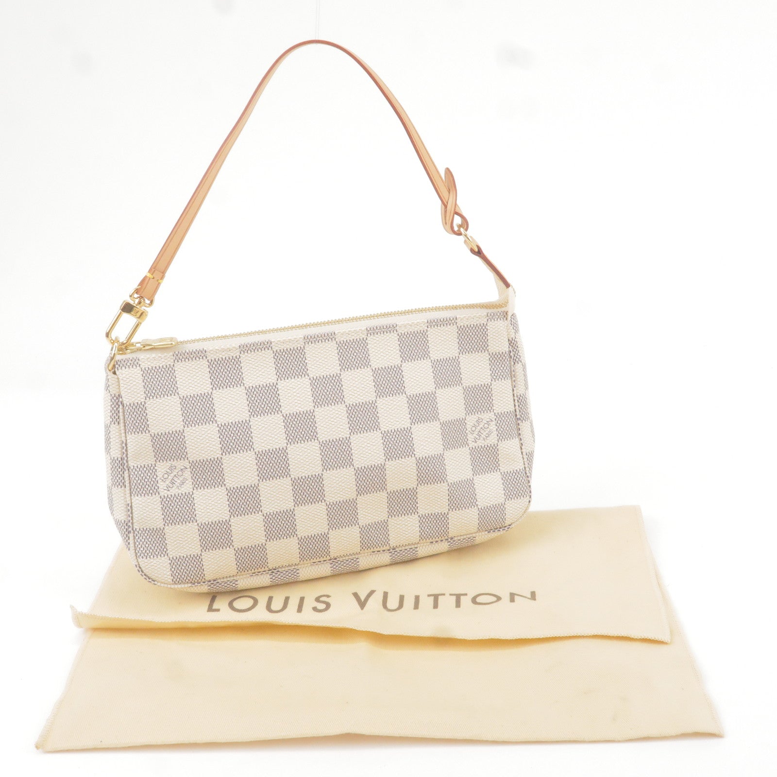 Damier - Pochette - Vuitton - Louis Vuitton pre-owned embellished boat-neck  dress - N51986 – dct - Pouch - ep_vintage luxury Store - Louis -  Accessoires - Azur