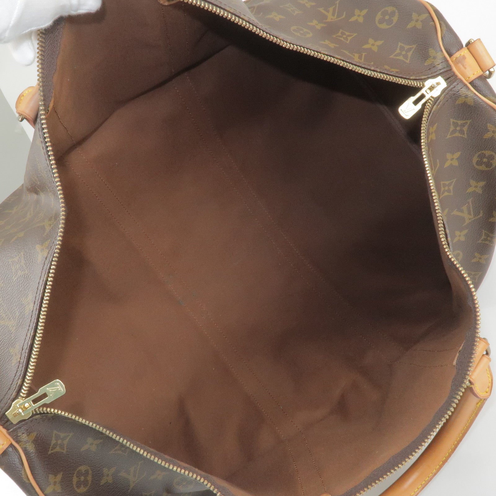 Louis Vuitton 2006 pre-owned Damier Ebene Keepall 50 Travel Bag