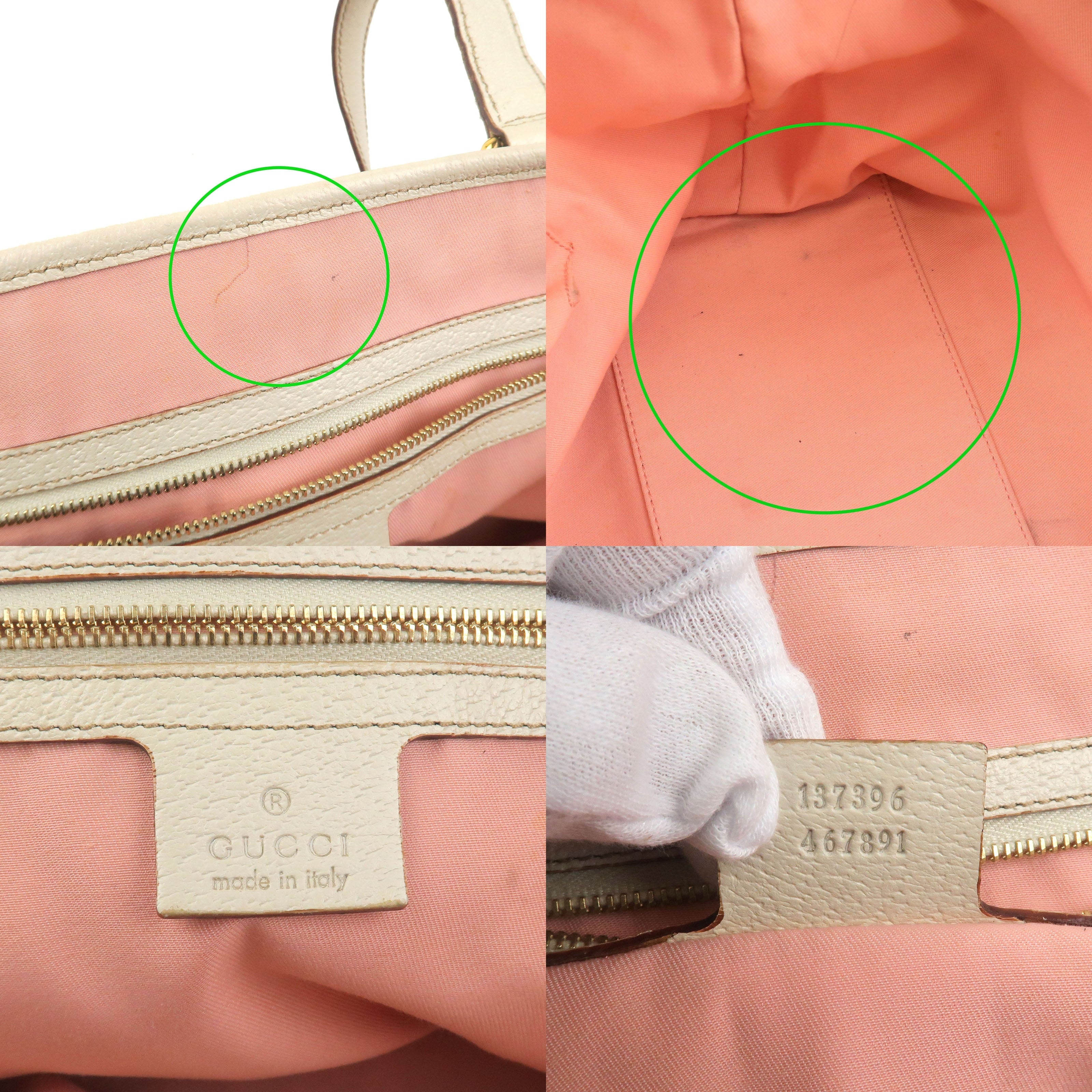 GUCCI-Sherry-GG-Canvas-Leather-Tote-Bag 