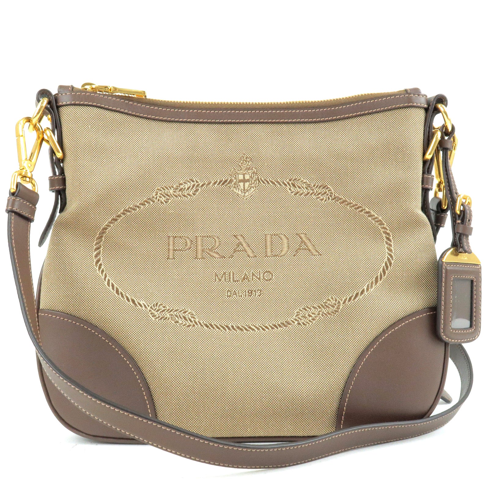 Prada Pre-owned 1990s Triangle Logo Handbag