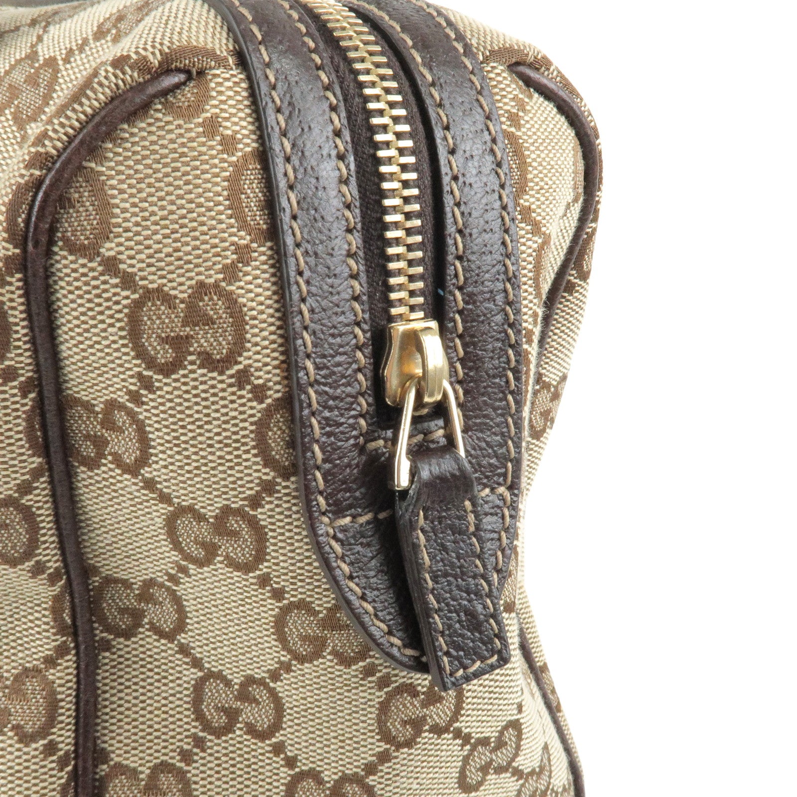 GG - Leather - Brown - 152457 – dct - ep_vintage luxury Store - Canvas -  Gucci Horsebit-detail loafers Braun - Boston - Beige - Bag - GUCCI