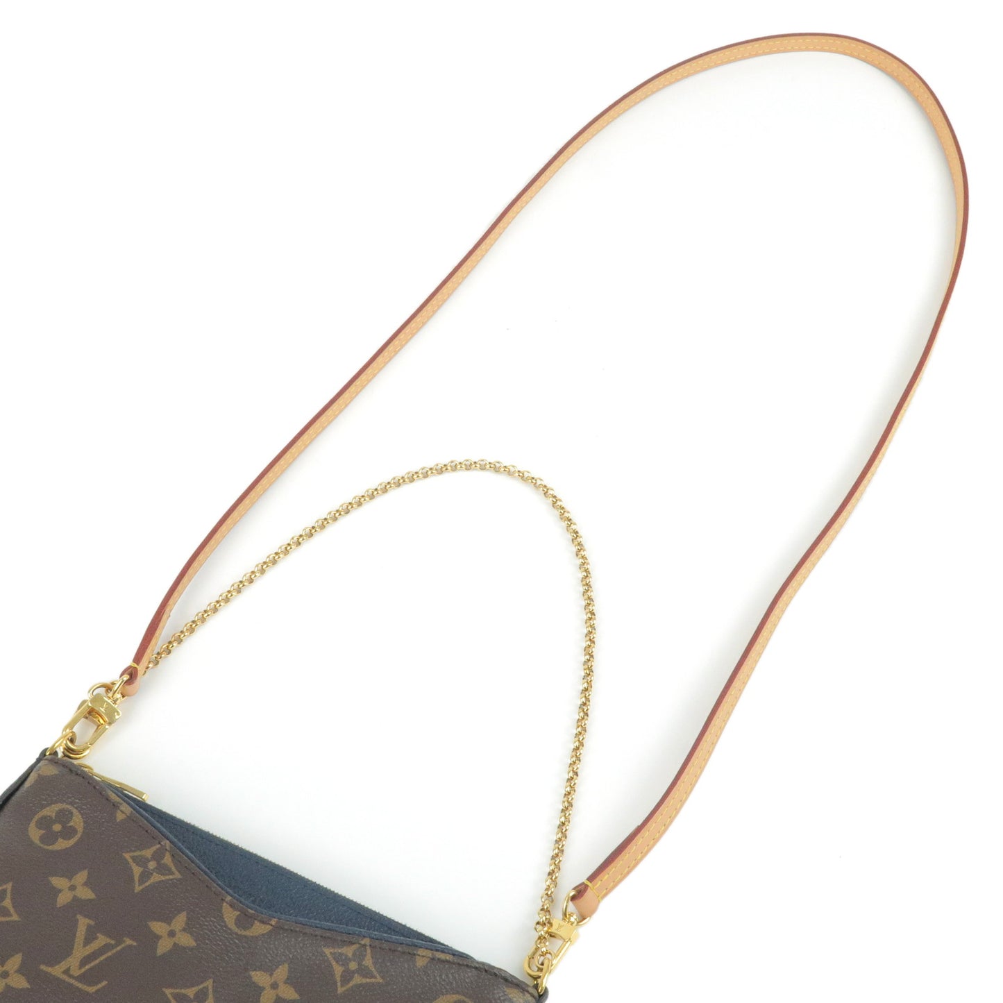 Louis-Vuitton-Monogram-Pallas-Clutch-2Way-Bag-Hand-Bag-M44058