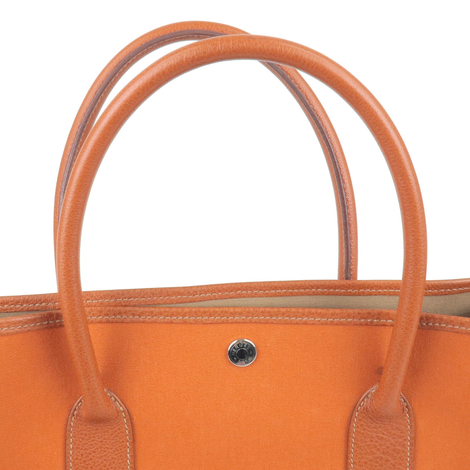 Orange – dct - Hermes Jypsiere Blue Jean - PM - Bag - Party - Hand - Garden  - Tote - ep_vintage luxury Store - HERMES - Leather - Bag - Canvas