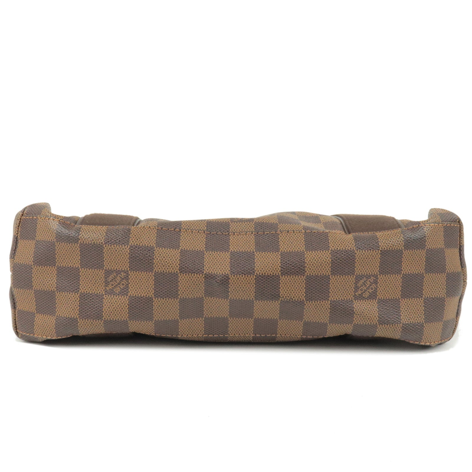 Louis Vuitton Beaubourg shopping bag in ebene damier canvas and brown canvas