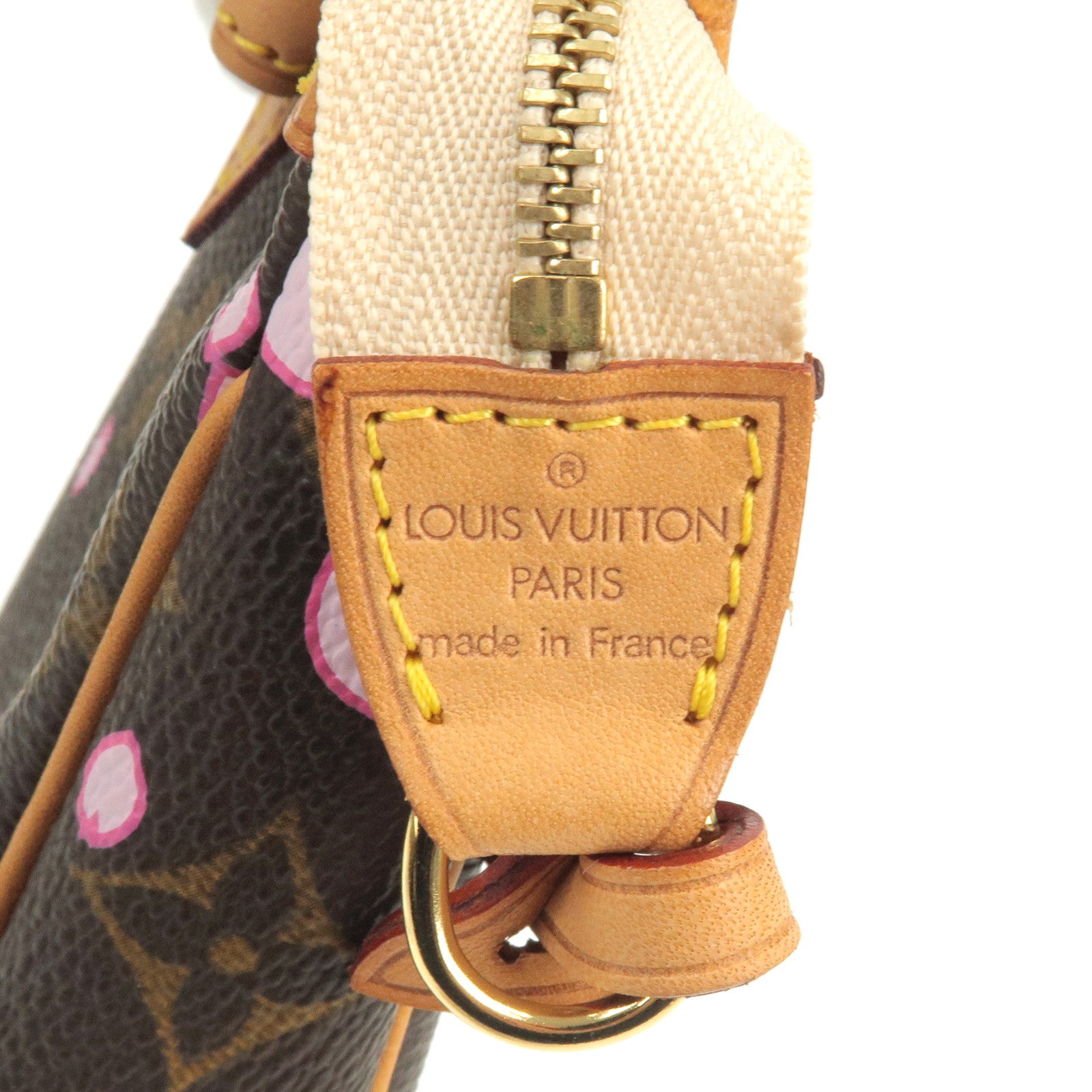 LOUIS VUITTON Orange Monogram Empreinte Leather Bagatelle Shoulder Bag