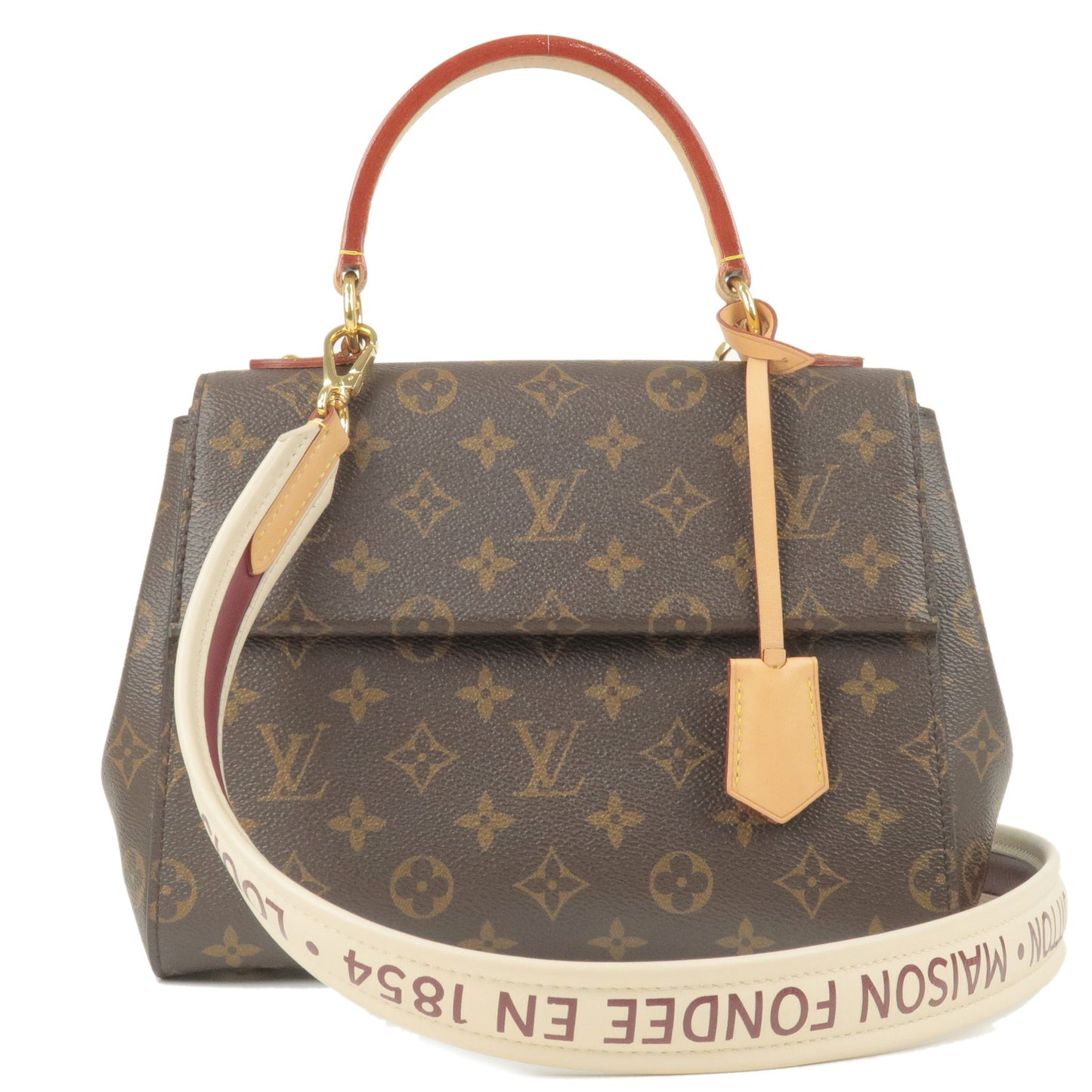 Louis Vuitton LV Cluny Kenyan Handbag EPI Brown Leather Bag - EXCELLENT