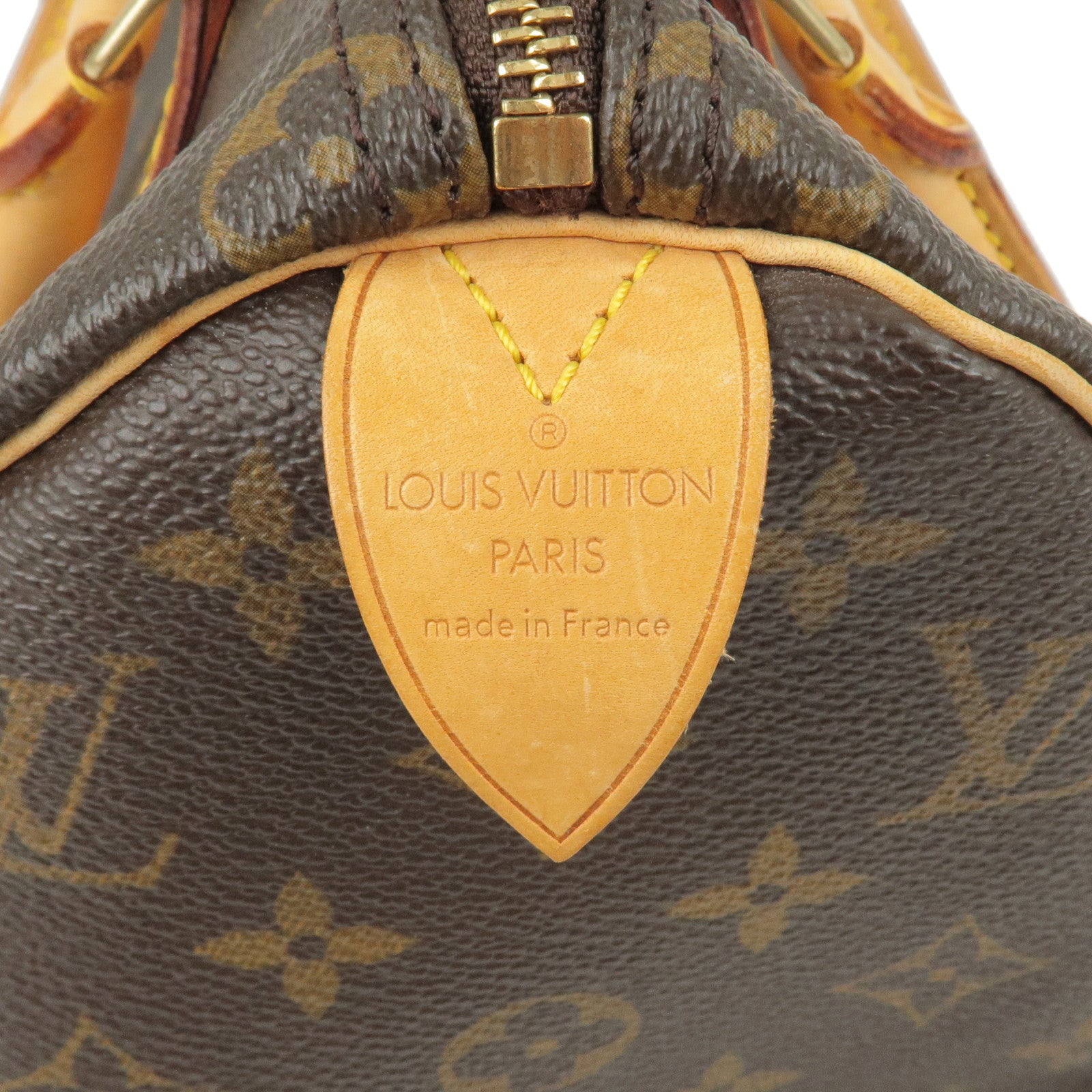 Louis Vuitton Vintage - Epi Speedy 25 Bag - Yellow - Leather