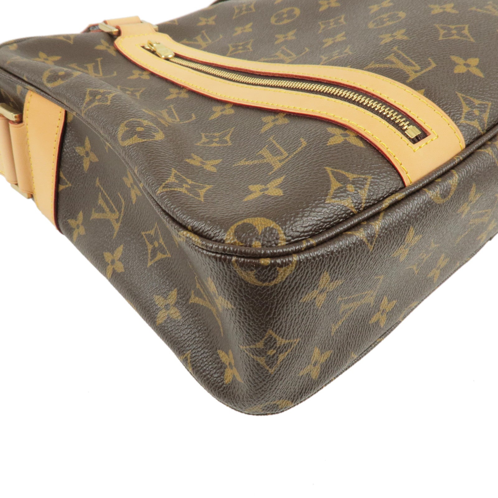 LOUIS VUITTON Christian Louboutin X Iconoclast Alma Monogram Bag