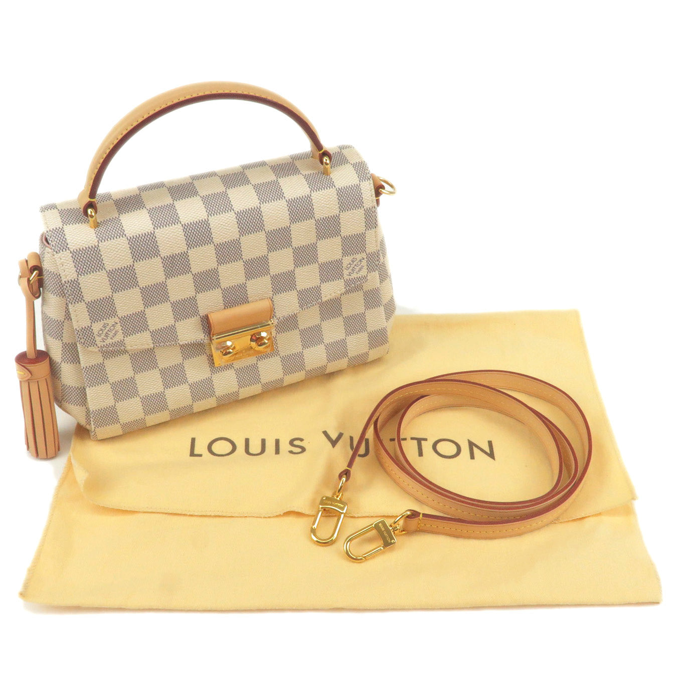 Louis Vuitton Damier Azur Croisette Crossbody - A World Of Goods