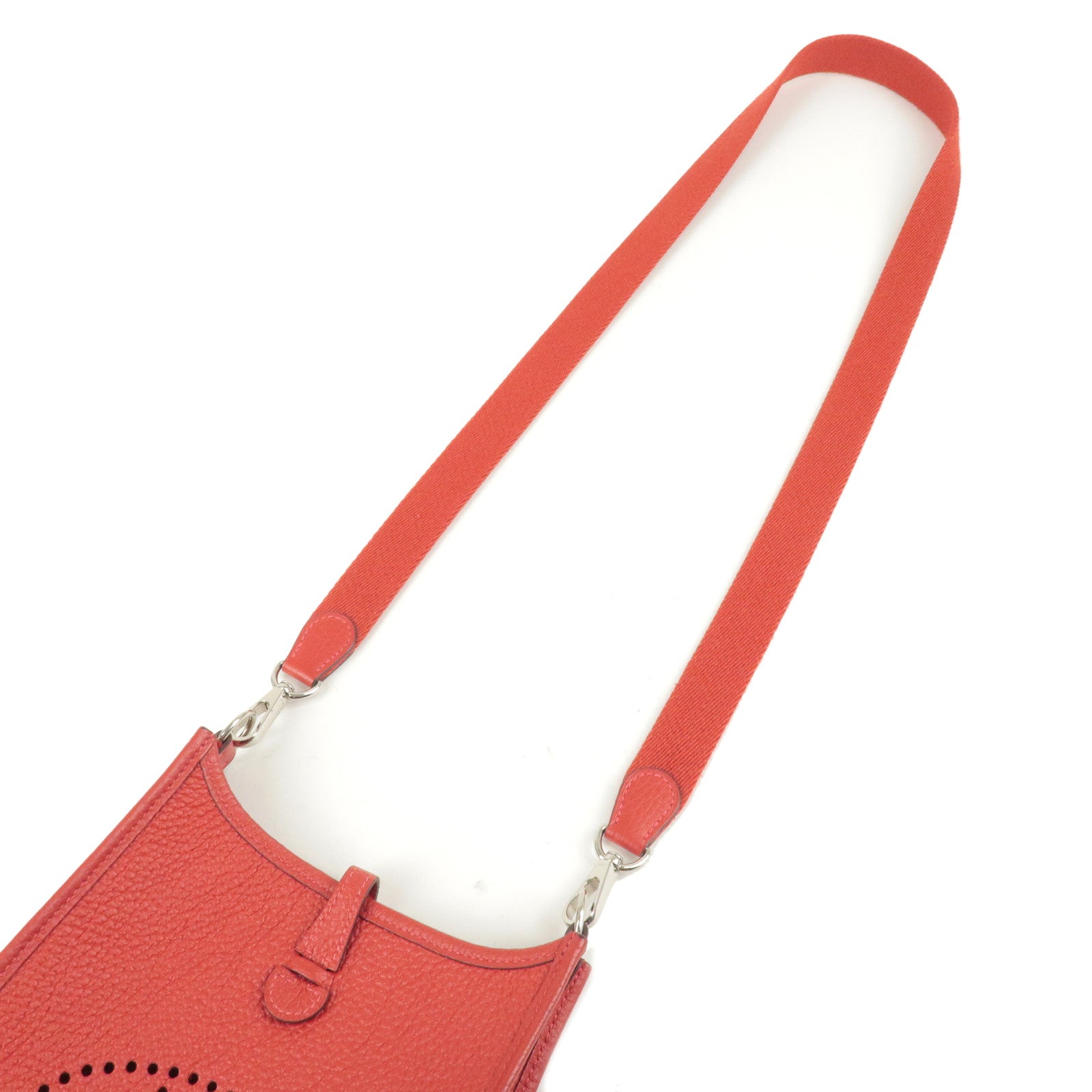 Hermès HERMES Muzo Rouge H Womens shoulder bag Rouge H ref.249290 - Joli  Closet