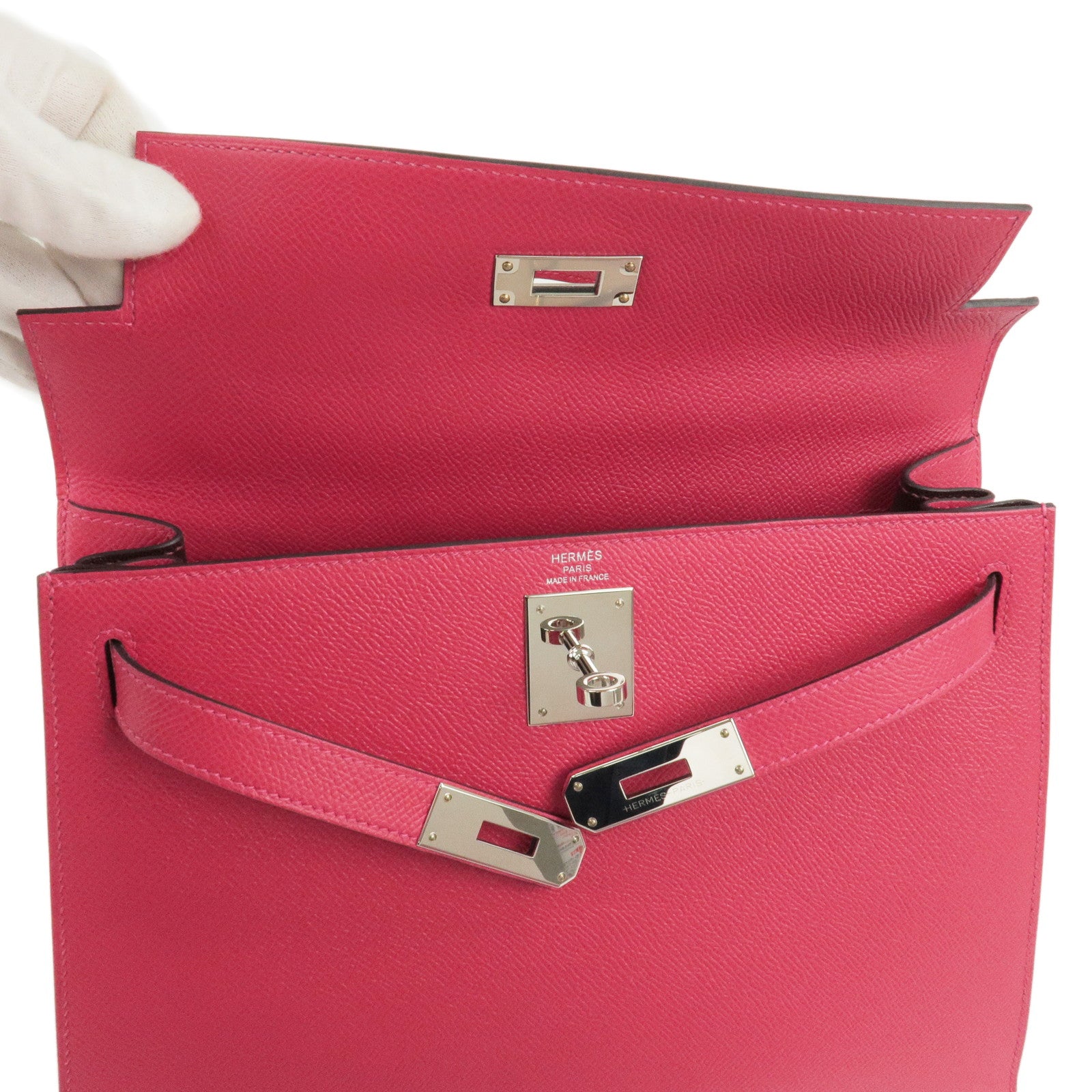 Hermes Kelly II Sellier Verso Veau Epsom Bag