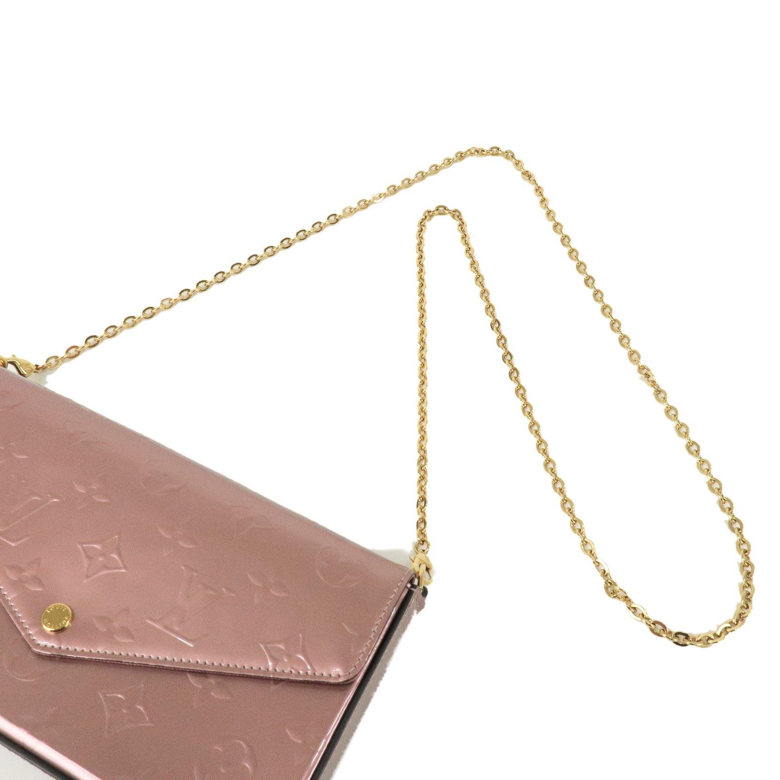 Buy Neverfull Pochette Pouch Ring Hook and Gold Chain Strap GM MM Online in  India 
