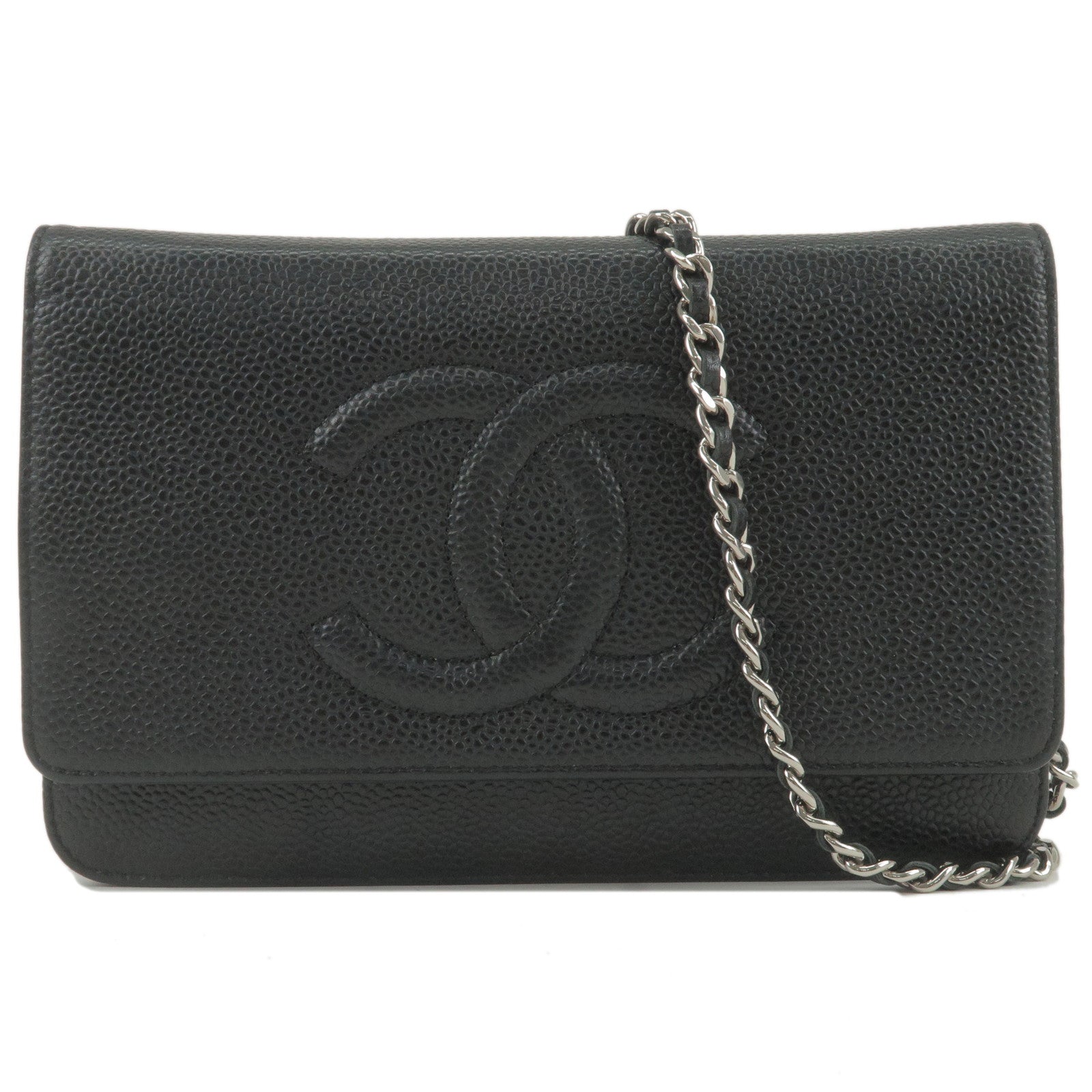 Chanel Pre-owned CC Embroidered Woc - Black