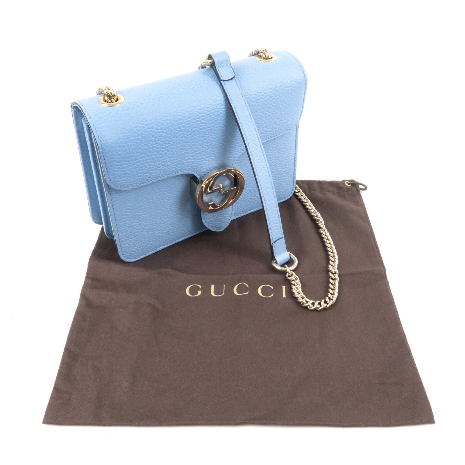 gucci interlocking shoulder bag