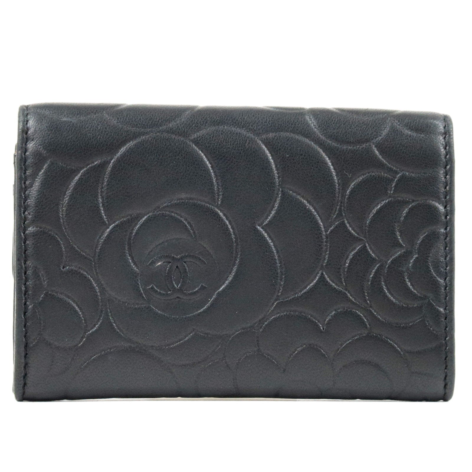 Lamb - Chanel Timeless Taschen - Skin - Camellia - Case - CHANEL - A50088 –  dct - ep_vintage luxury Store - Leather - Card - Black
