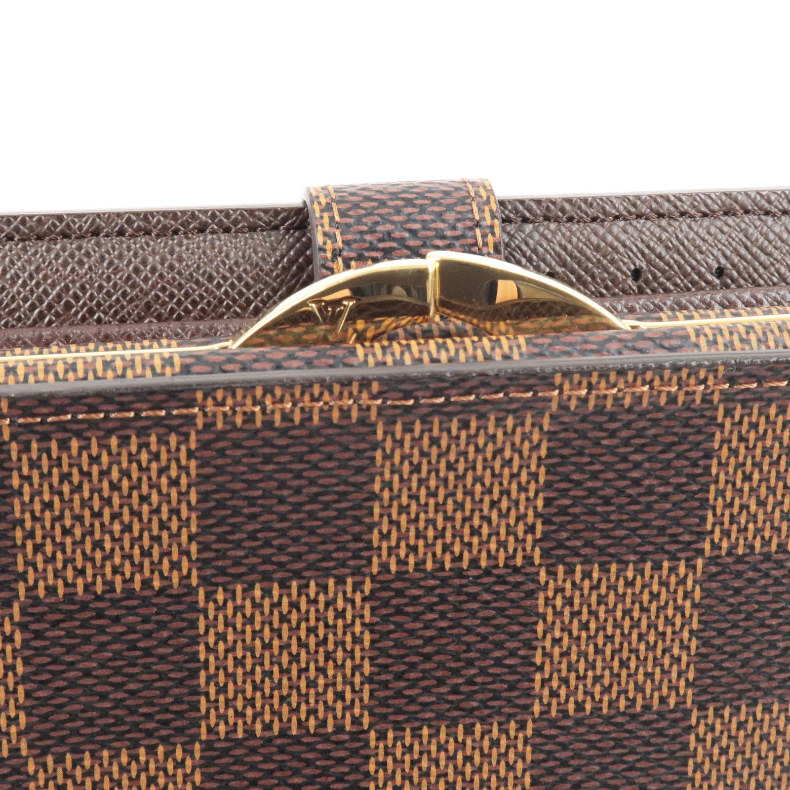 LOUIS VUITTON Tri-fold wallet N41938 Portefeiulle Victorine Damier can –