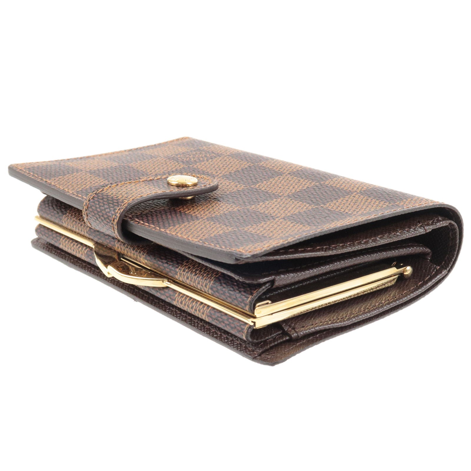 Louis Vuitton Trifold Wallet Damier Portefeuille Eries N61654