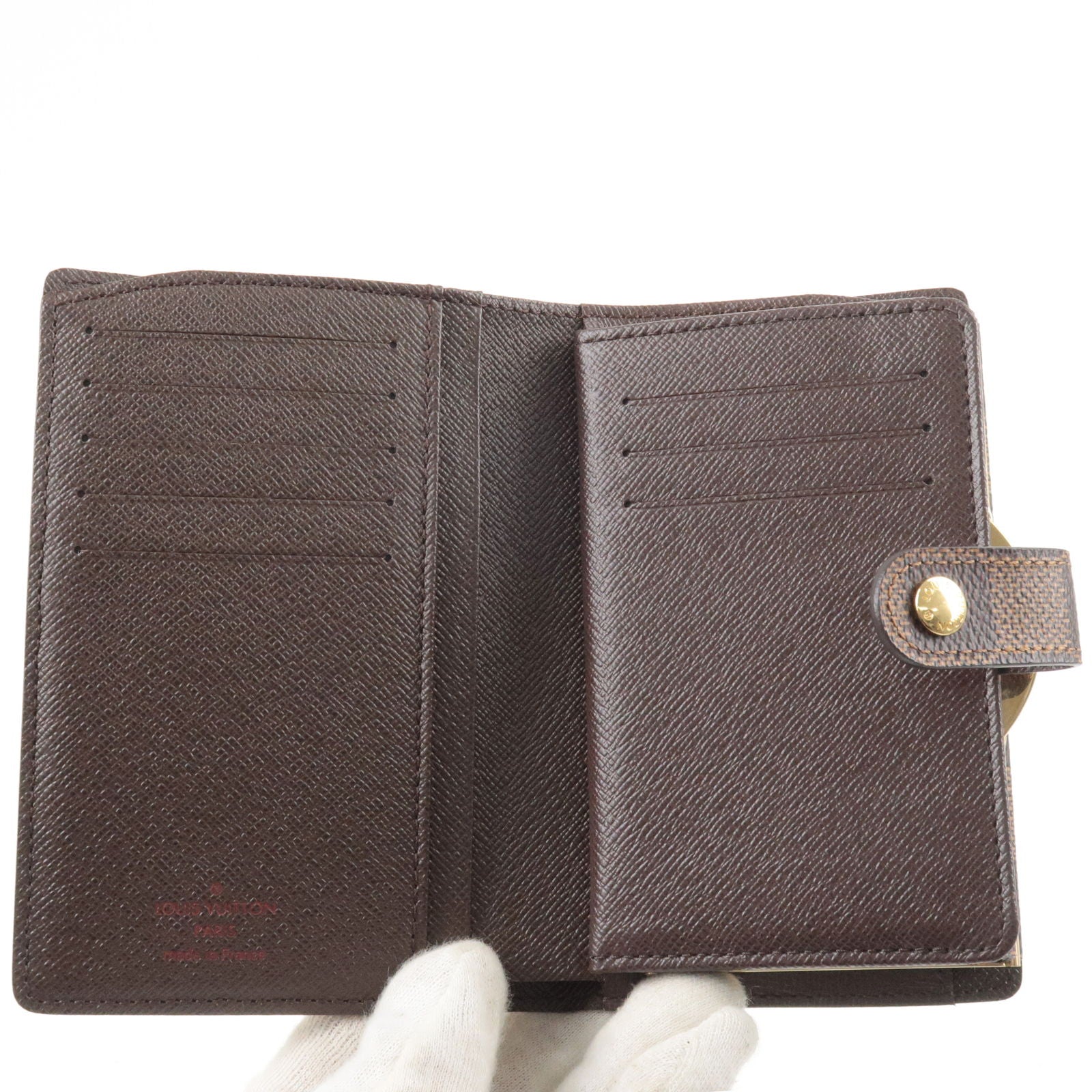 Louis Vuitton portofeuilles viennois Womens Folded wallet M61674 Cloth  ref.261398 - Joli Closet