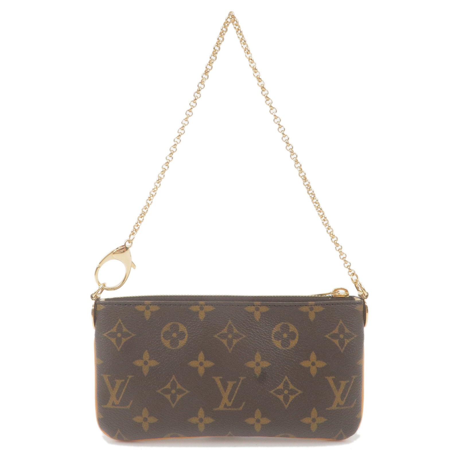 Louis Vuitton Pochette Milla Mm Monogram Chain Hand