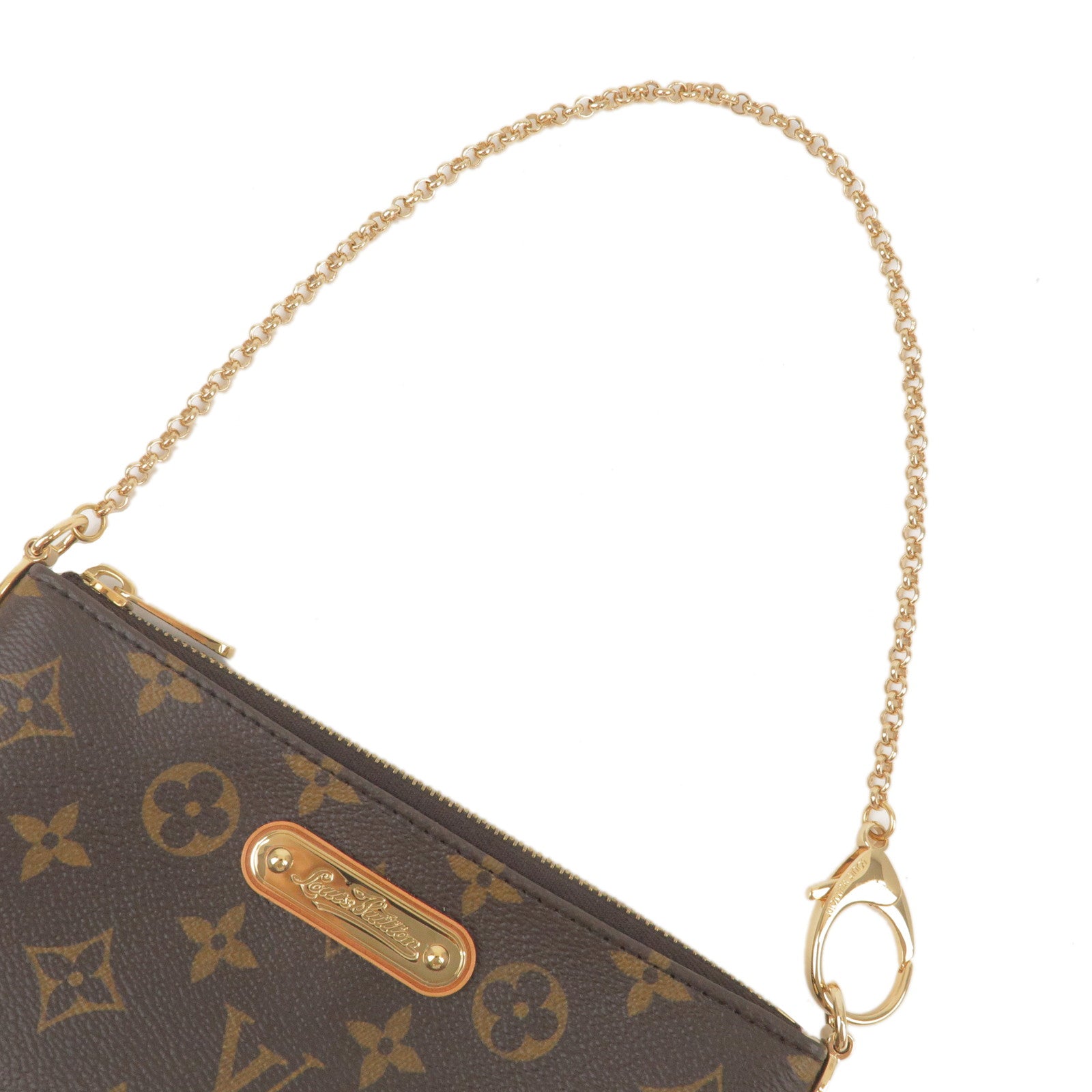 Louis Vuitton Pochette Milla Mm Monogram Chain Hand