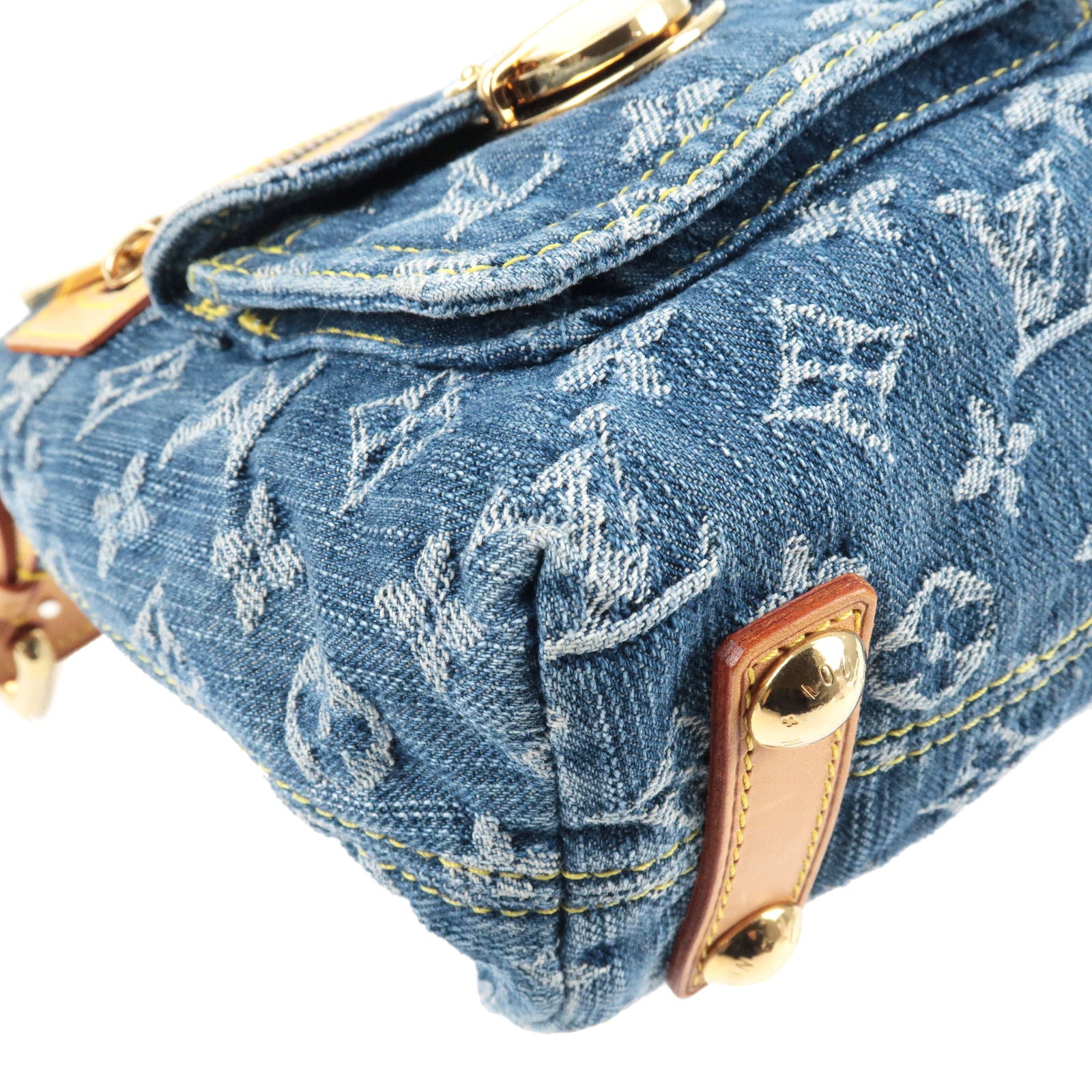 Monogram Denim Baggy PM