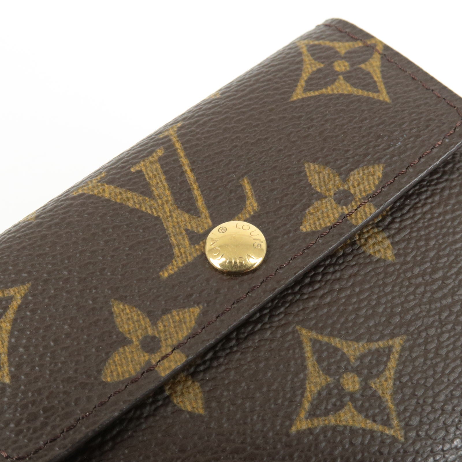 Louis Vuitton Ludlow Leather Wallet (pre-owned) in Black