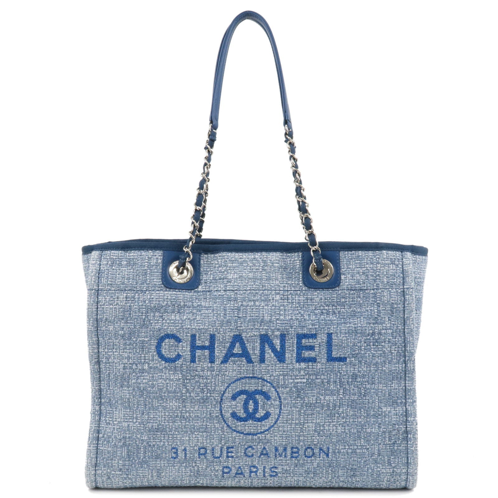 Chanel Deauville Medium Tote  New  Designer WishBags