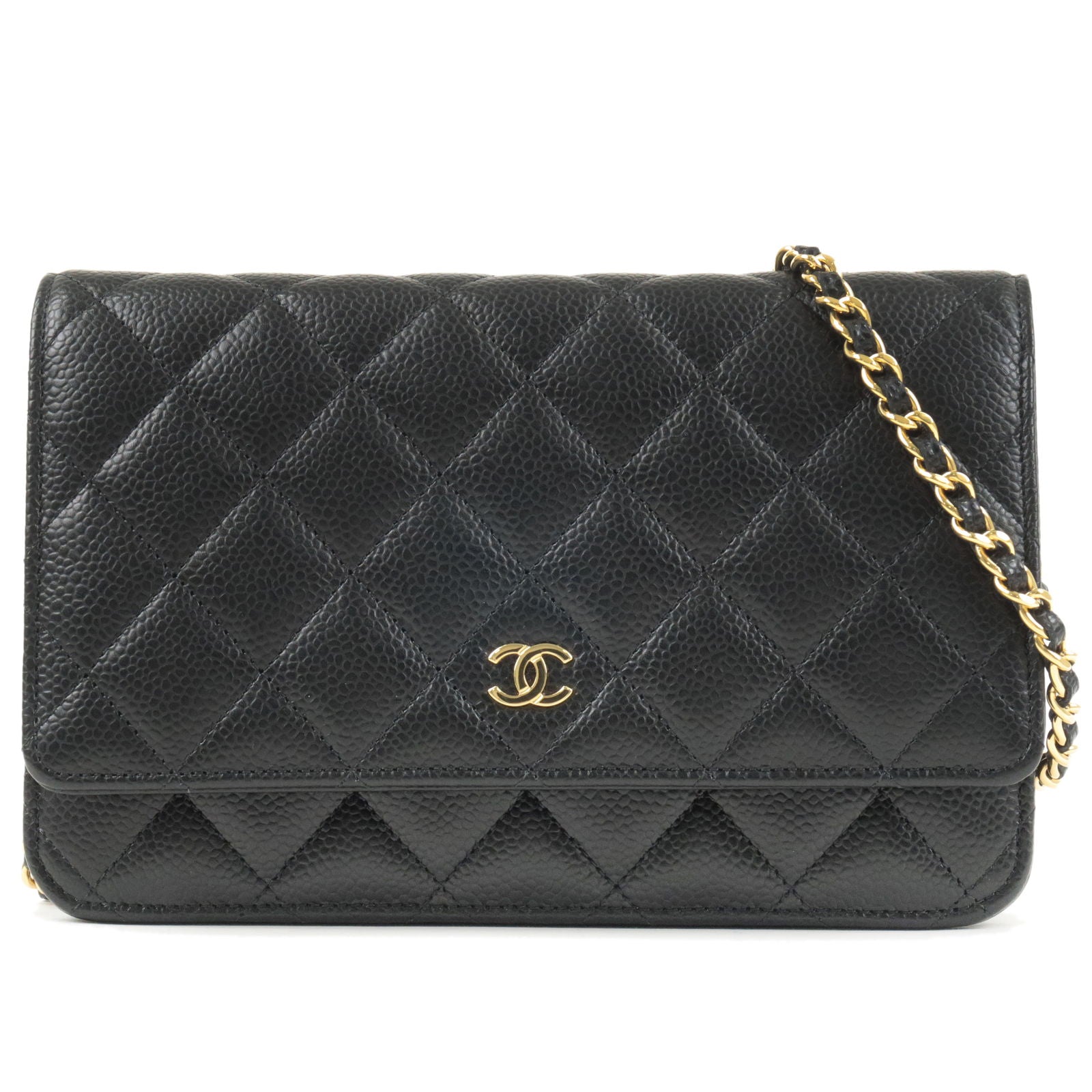 Matelasse - ep_vintage luxury Store - Caviar - WOC - Black - CHANEL - Skin  - Chanel Pre-Owned 1995 diamond-quilted 2 in 1 bag - Wallet - AP0250 – dct  - GHW - Chain