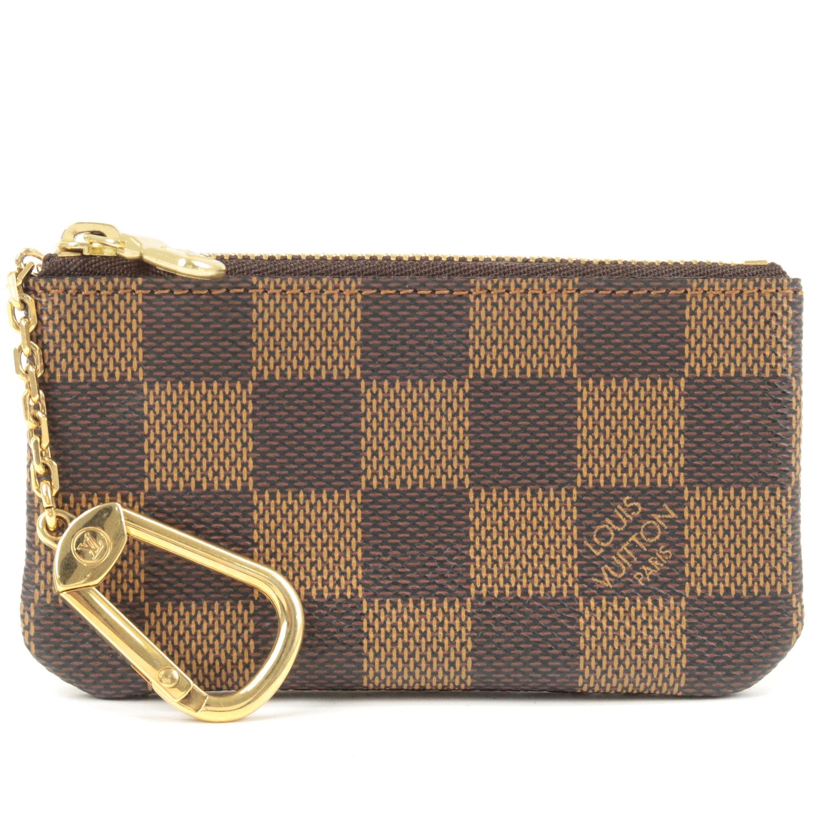 *BRAND NEW - AUTHENTIC* LOUIS VUITTON Key Pouch Cles Damier Ebene N62658 NWT