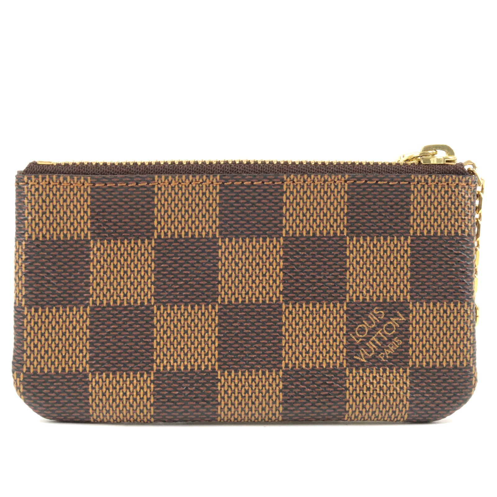 *BRAND NEW - AUTHENTIC* LOUIS VUITTON Key Pouch Cles Damier Ebene N62658 NWT