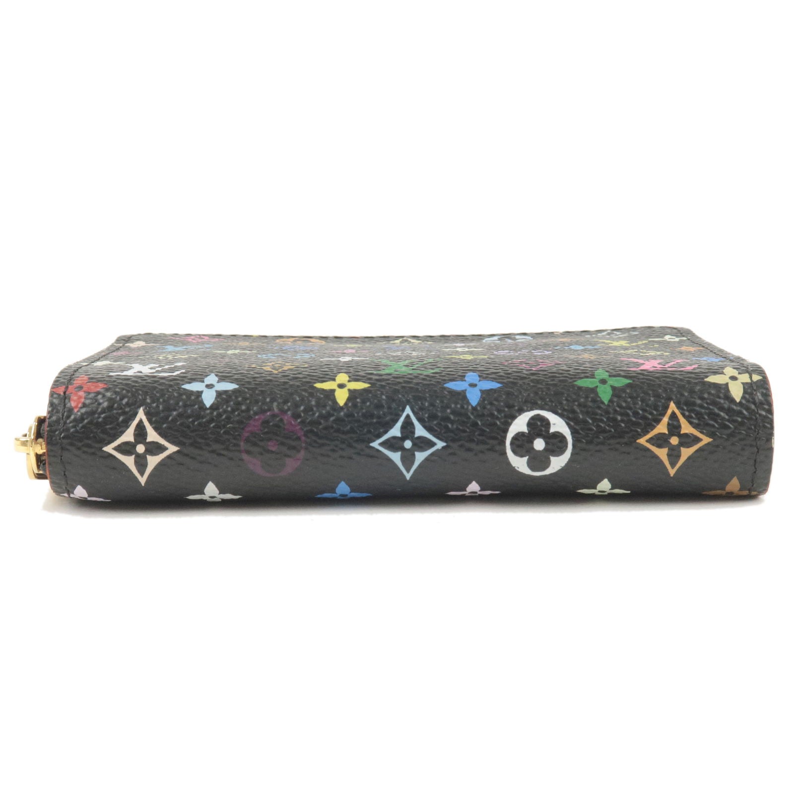 Louis Vuitton Black Monogram Multicolore Grenade Zippy Coin Purse