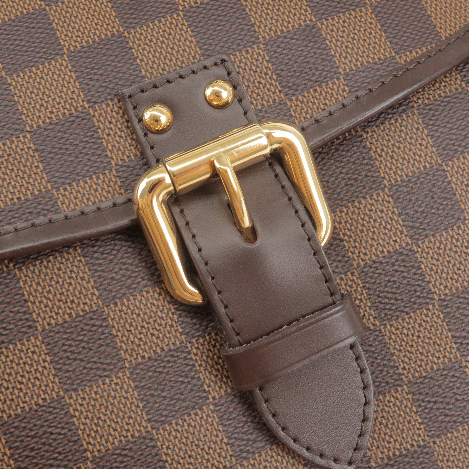 Pre-Owned Louis Vuitton Eva Damier Ebene Crossbody Bag - Very Good